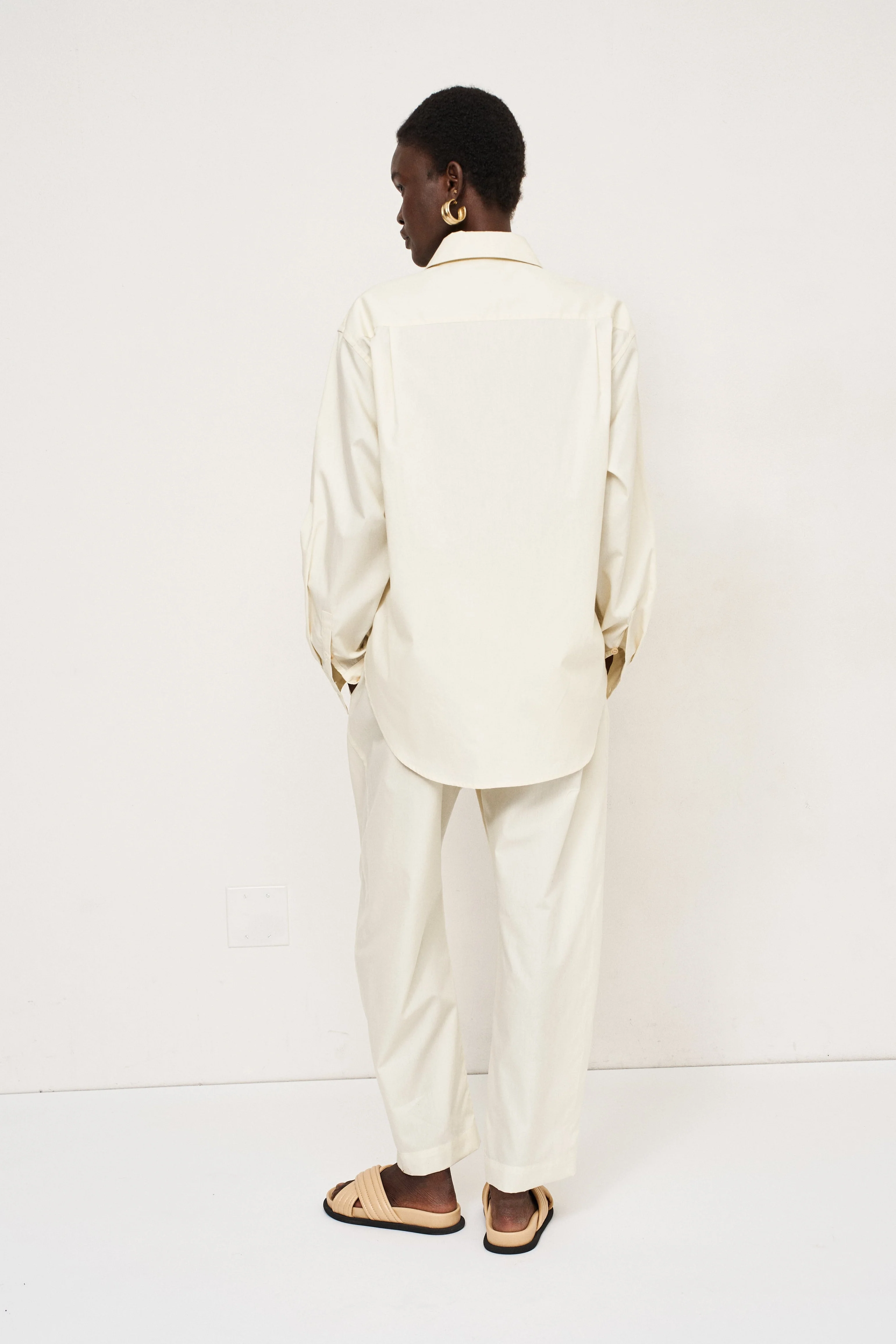 Jamie Haller - The Weekend Shirt in Ecru - Image 5