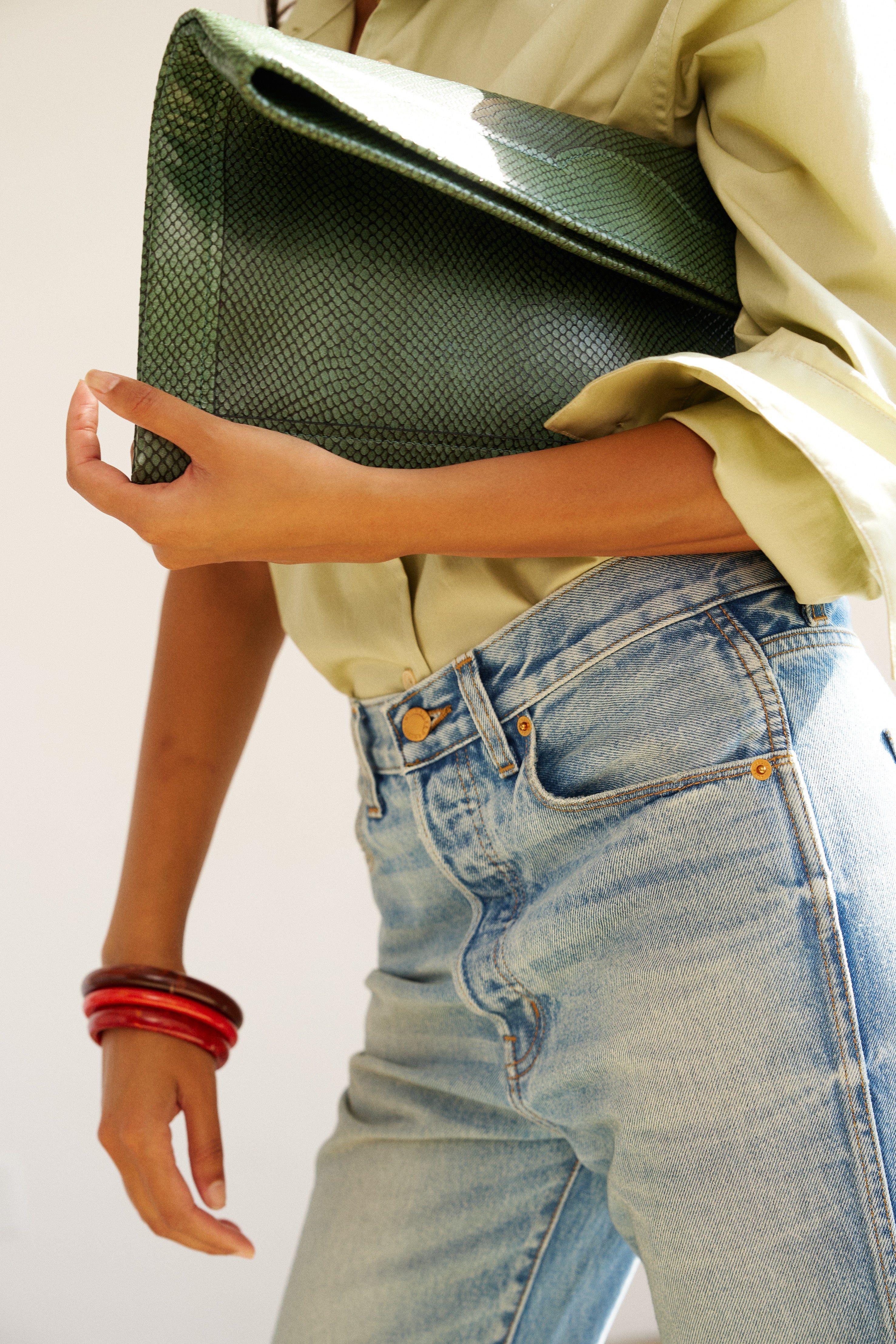 Jamie Haller - The Weekend Shirt in Pistachio - Image 8