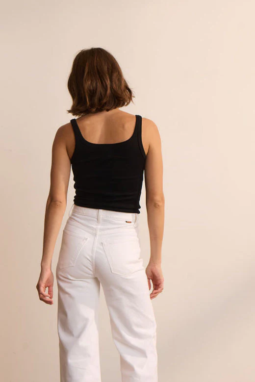 Jamie Haller - The Wide A Leg in Soft White - Image 10