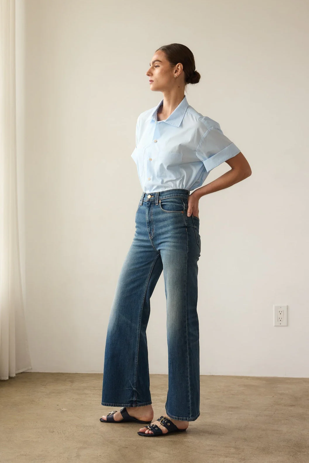Jamie Haller - The Wide A Leg in Wilde Indigo
