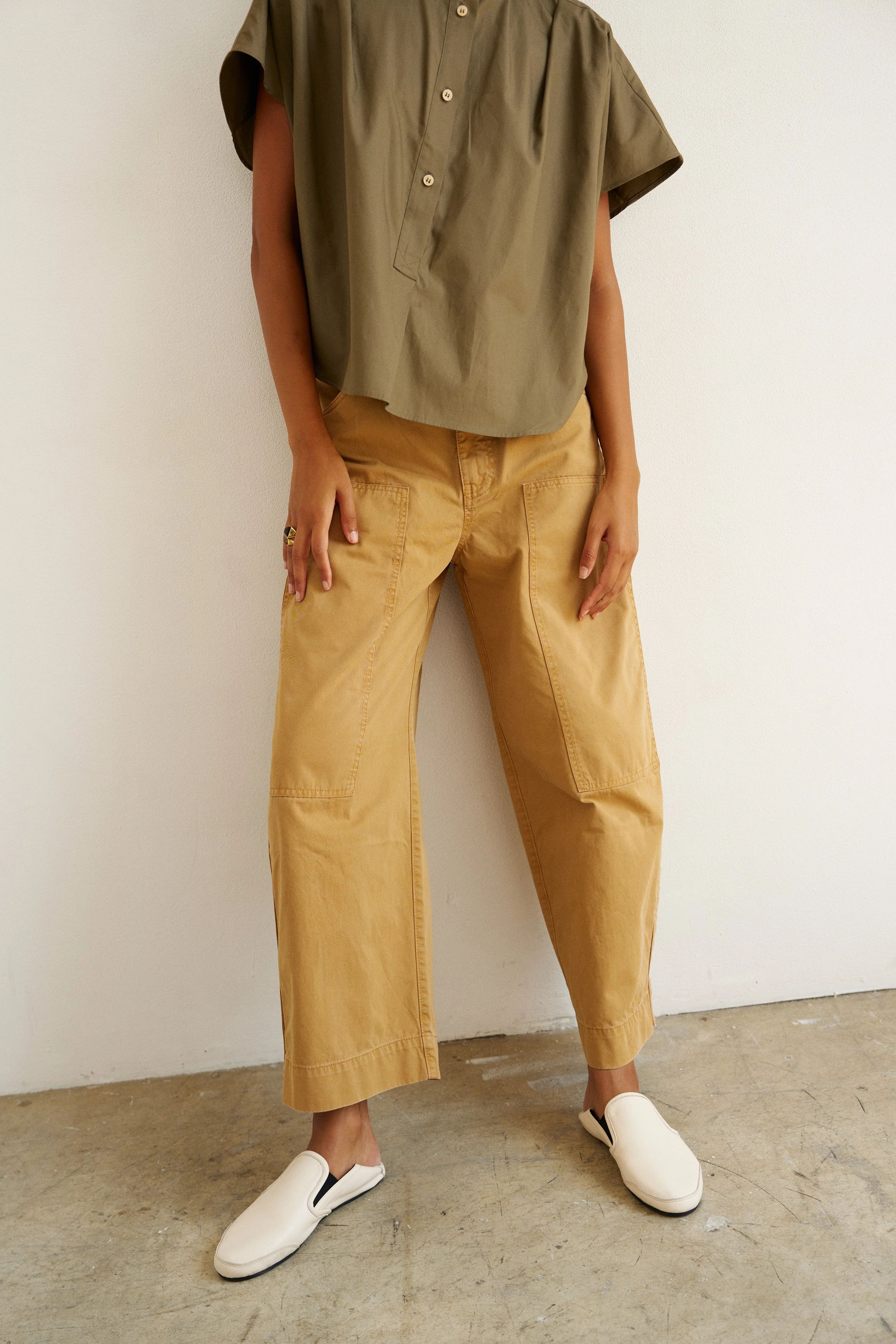 Jamie Haller - The Wushu Slipper in Latte - Image 6