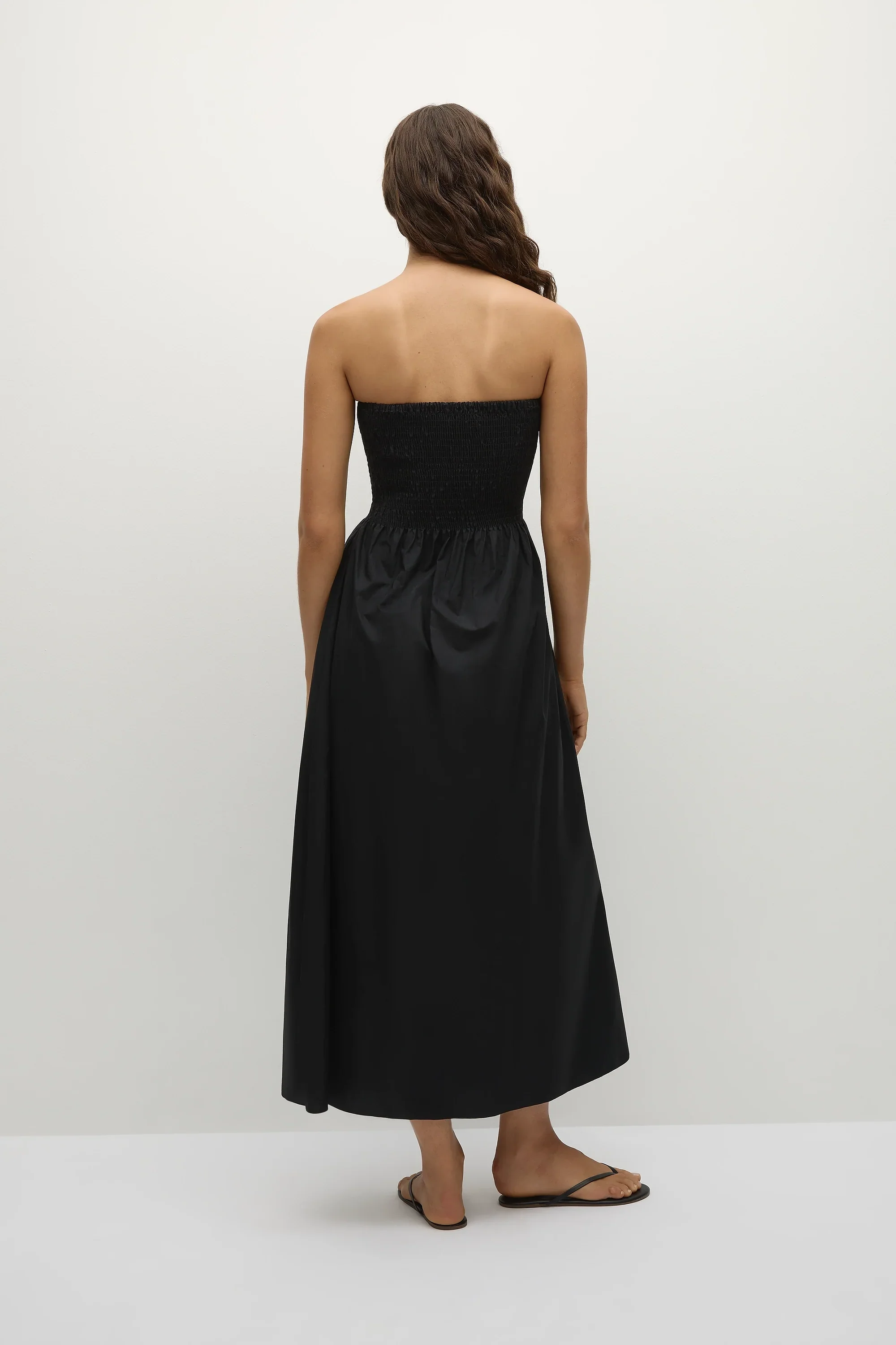 Faithfull - Jamie Midi Dress Black - Image 4