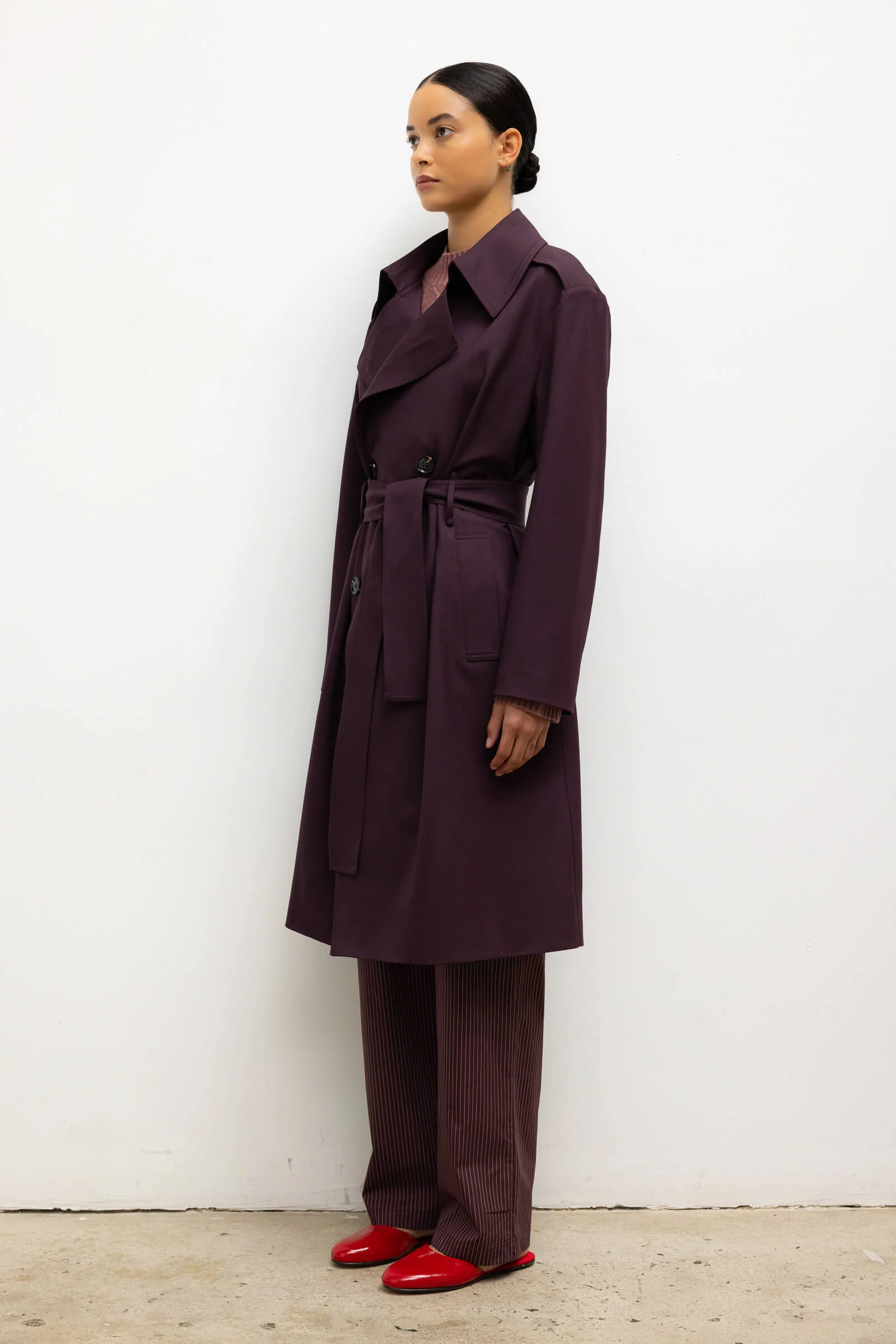 Leset - Jane Double Breasted Trench - Image 5