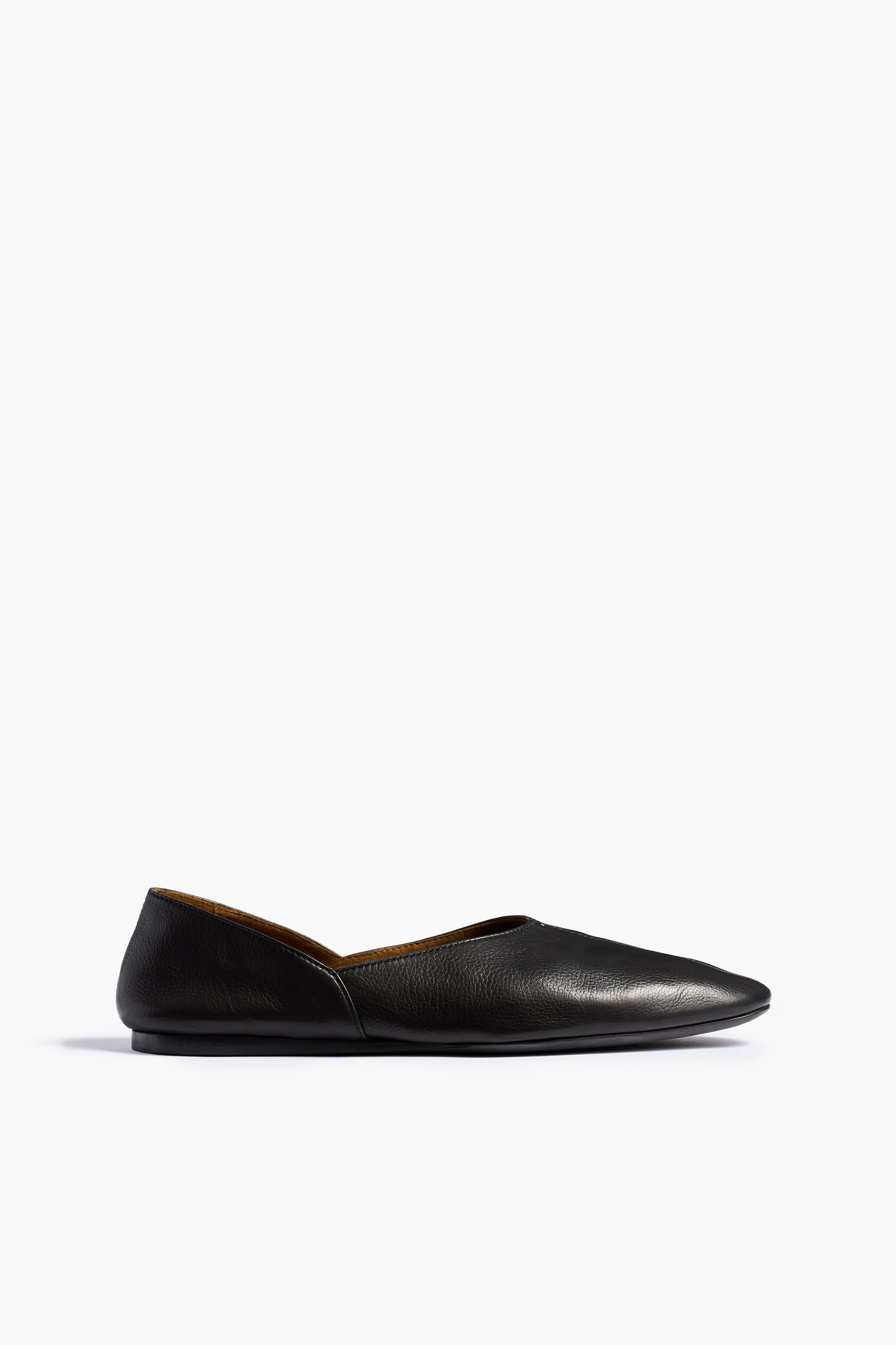 Khaite - Jane Flat in Black Leather