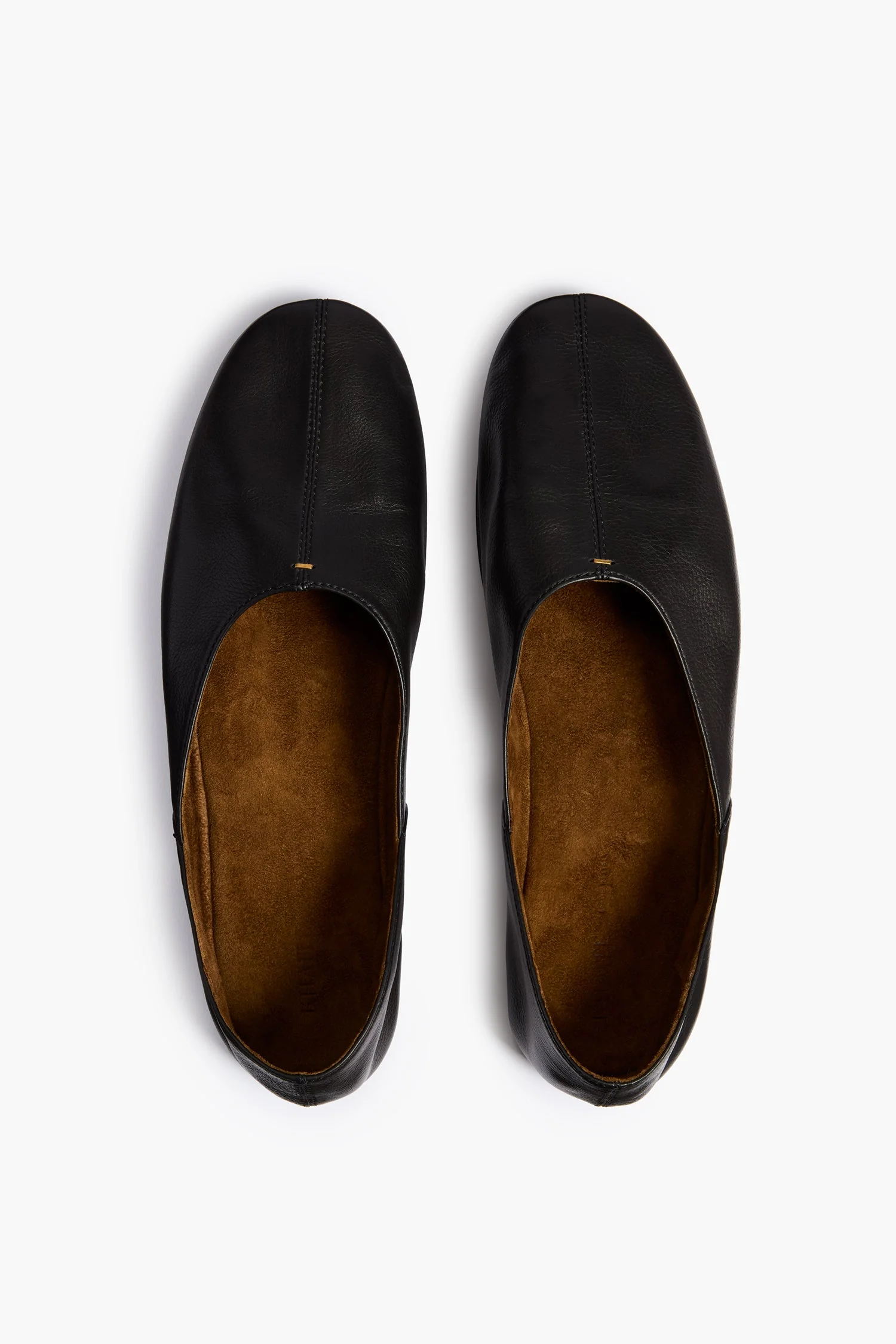 Khaite - Jane Flat in Black Leather - Image 3
