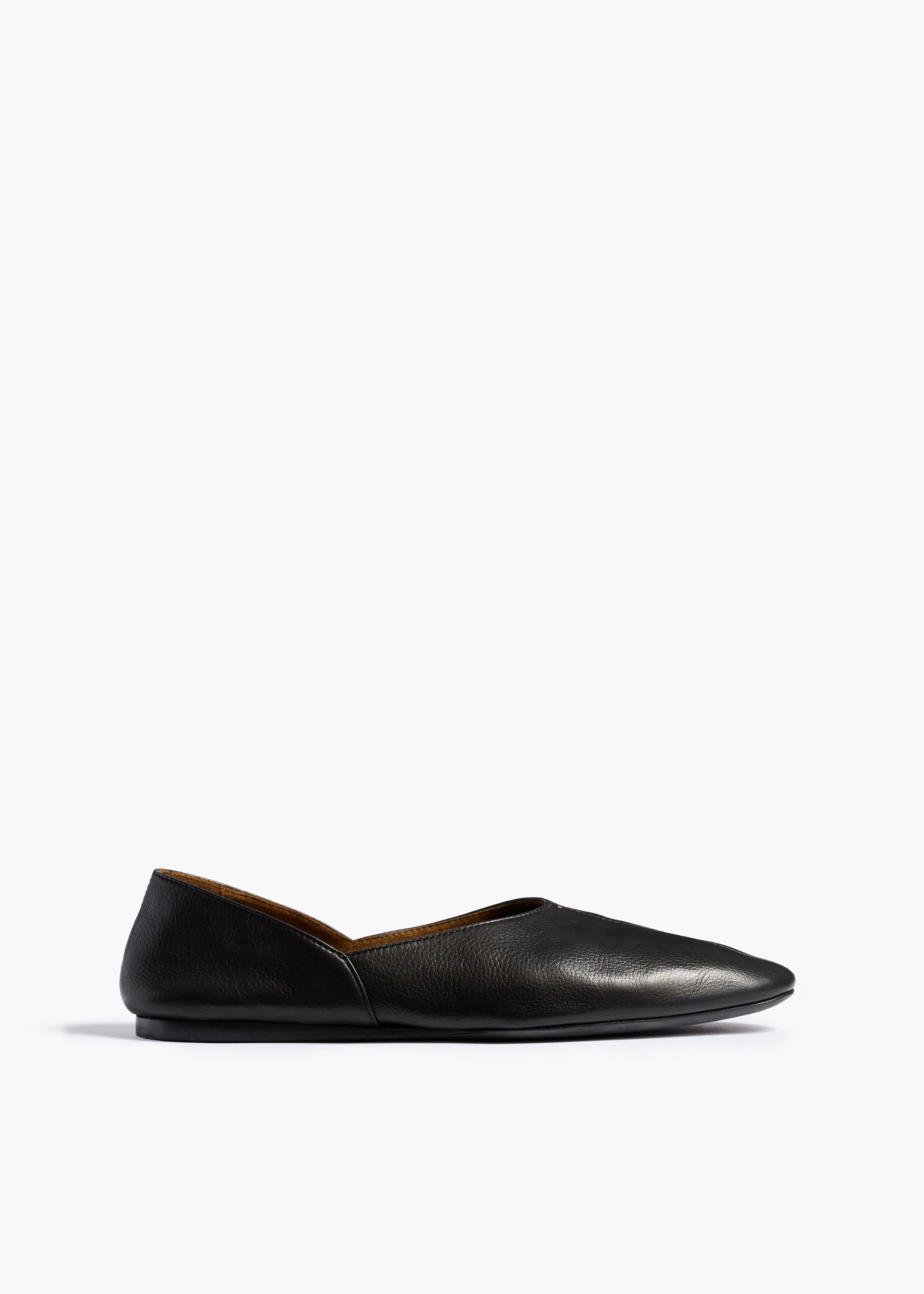Khaite - Jane Flat in Black Leather - Image 6