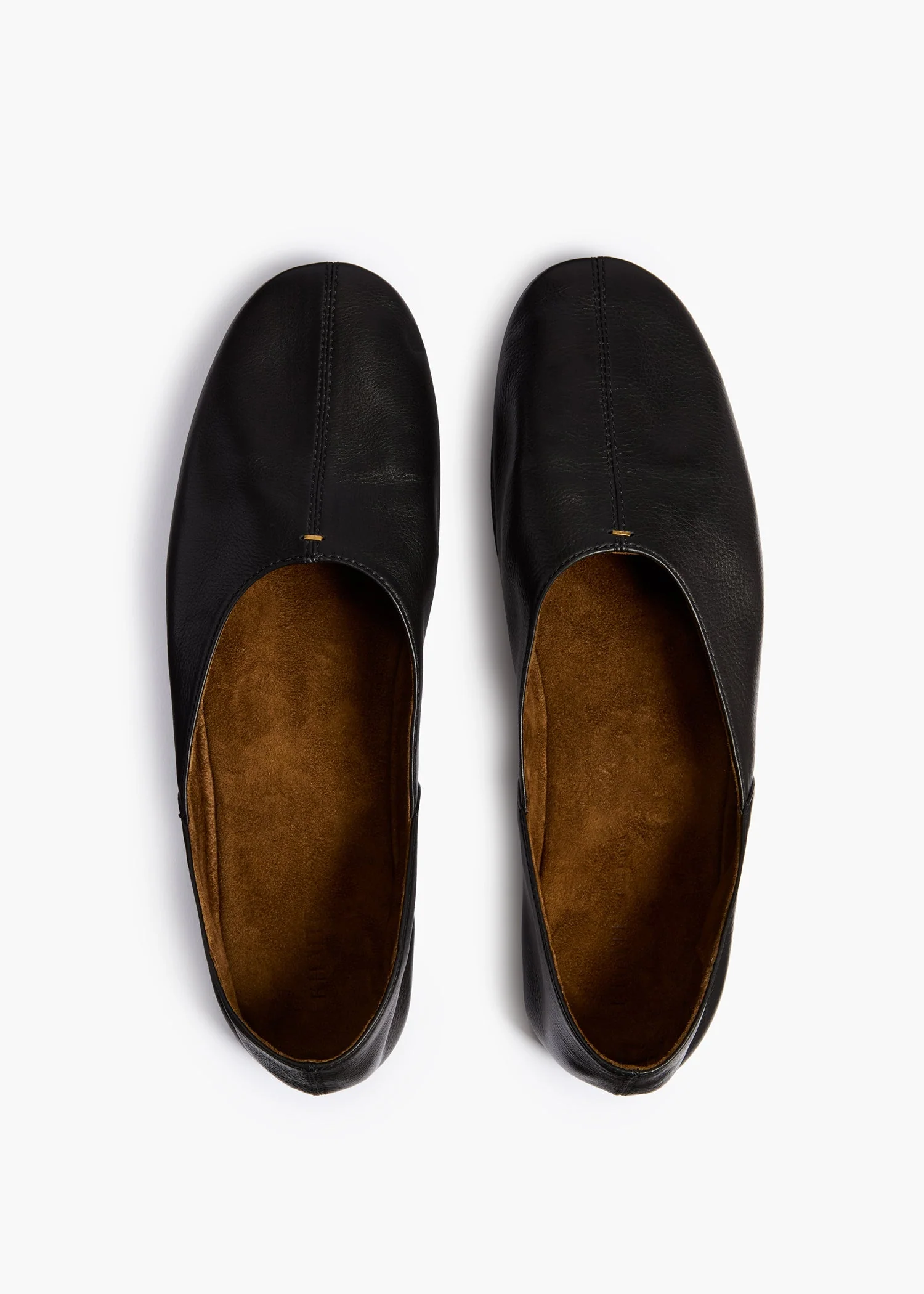 Khaite - Jane Flat in Black Leather - Image 8