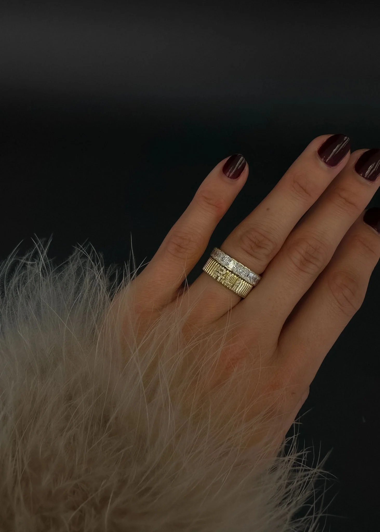 Kinn - Jane Radiant Eternity Ring Diamond Yellow Gold - Image 6