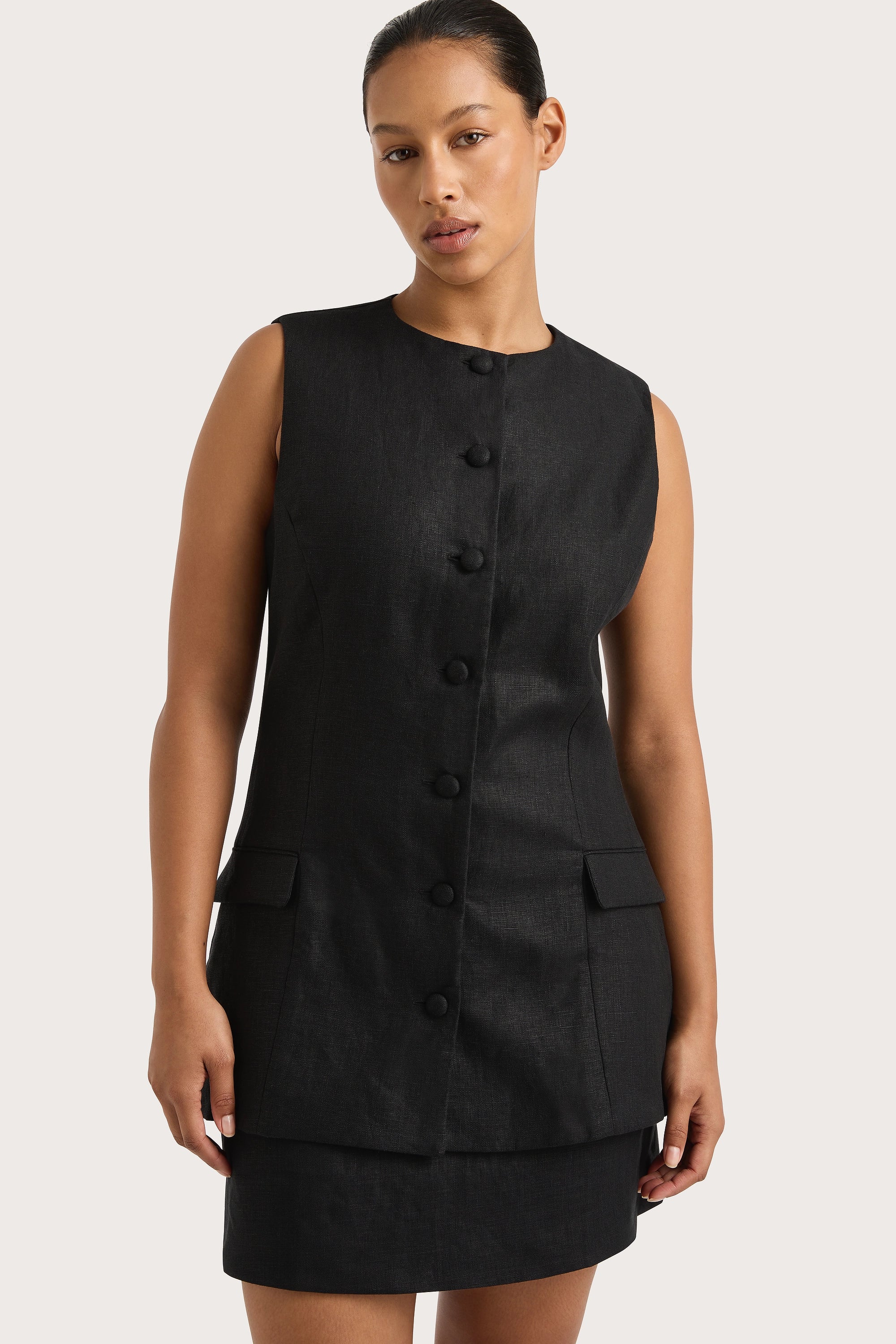 Faithfull - Jane Vest Black - Final Sale - Image 9