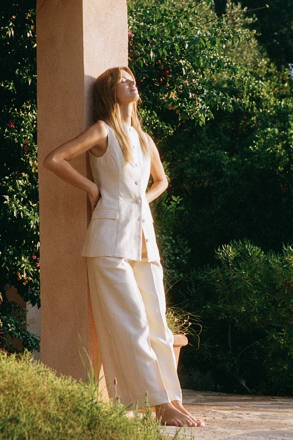 Faithfull - Jane Vest Butter - Final Sale - Image 2