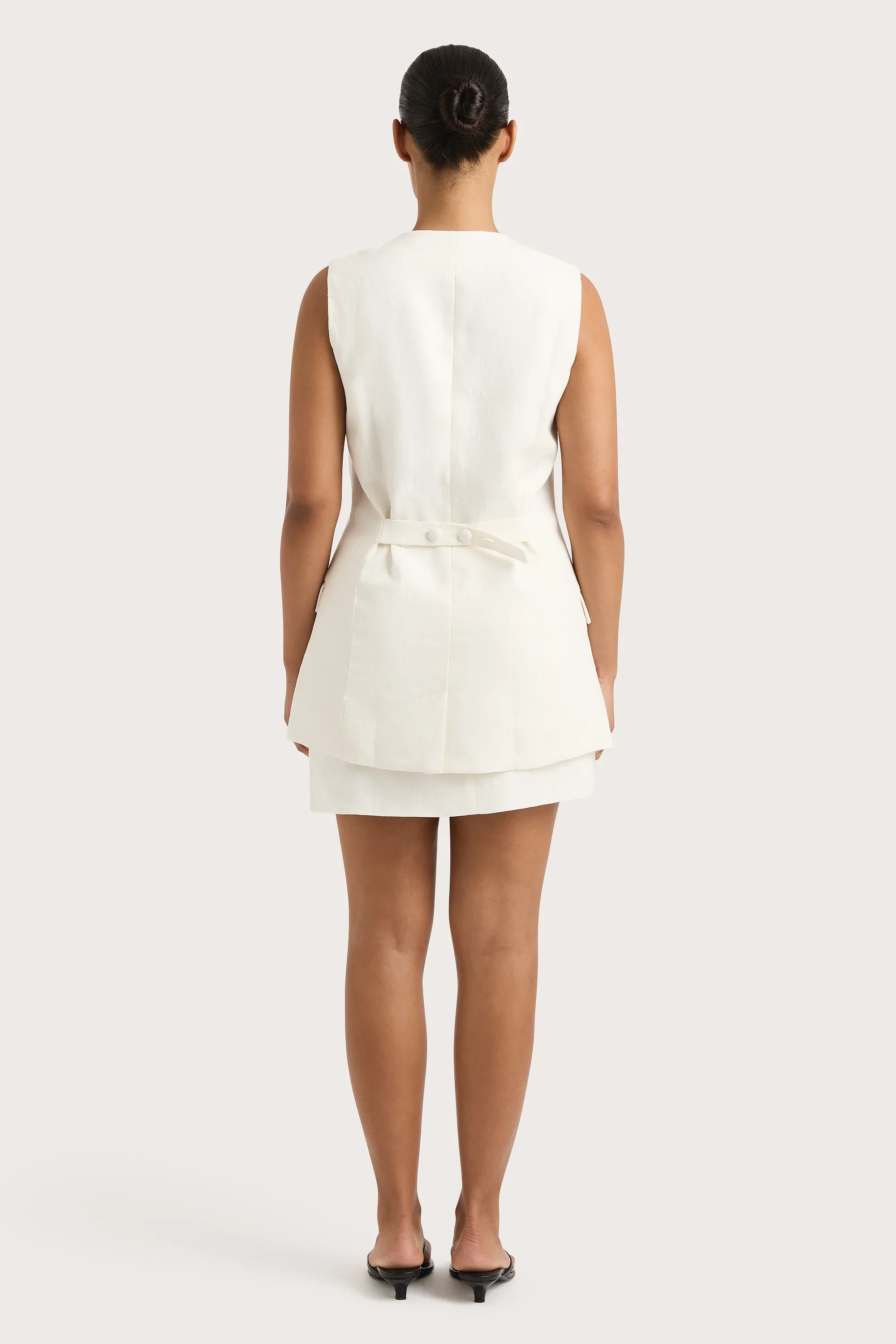 Faithfull - Jane Vest White - Final Sale - Image 10
