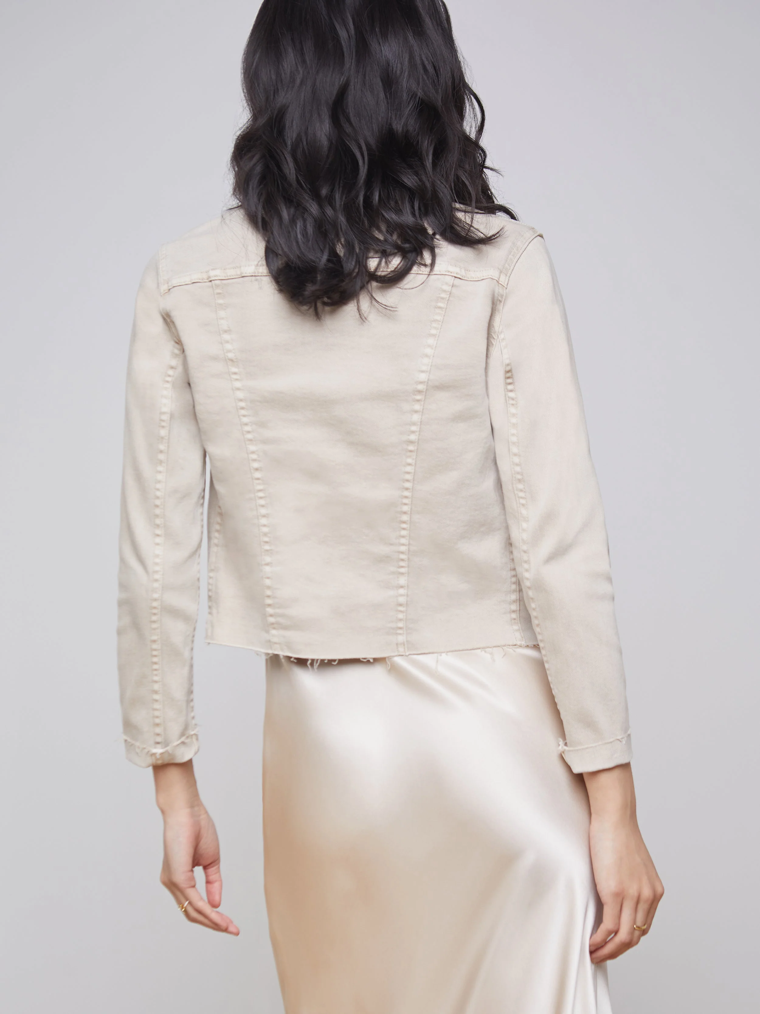 L'AGENCE - Janelle Jean Jacket - Image 3