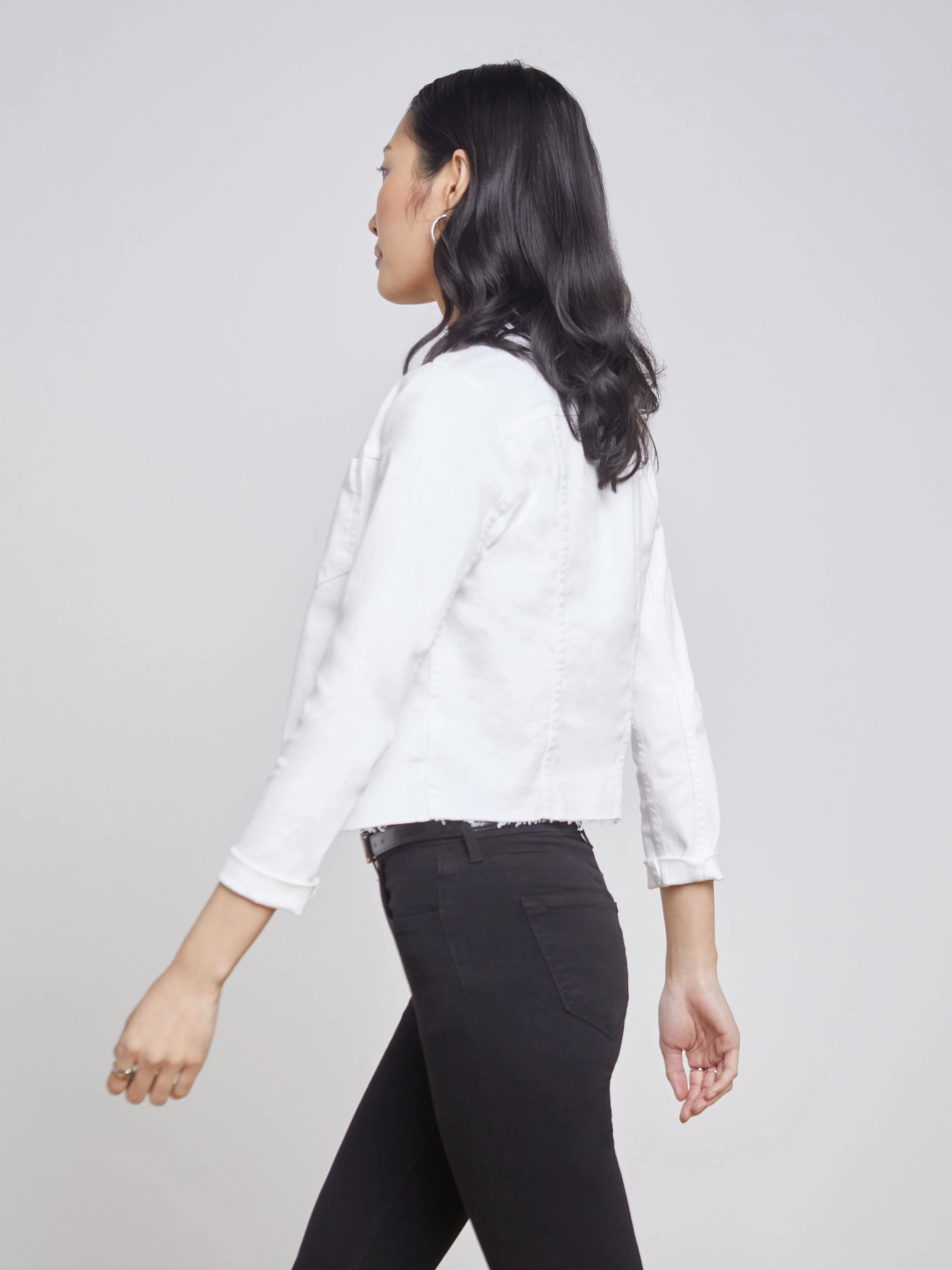 L'AGENCE - Janelle Jean Jacket - Image 3