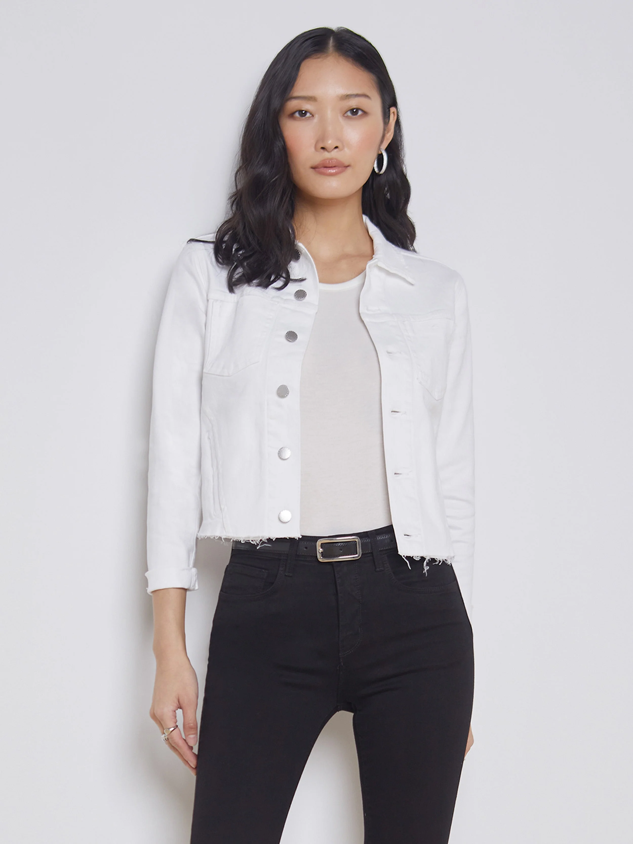 L'AGENCE - Janelle Jean Jacket - Image 6