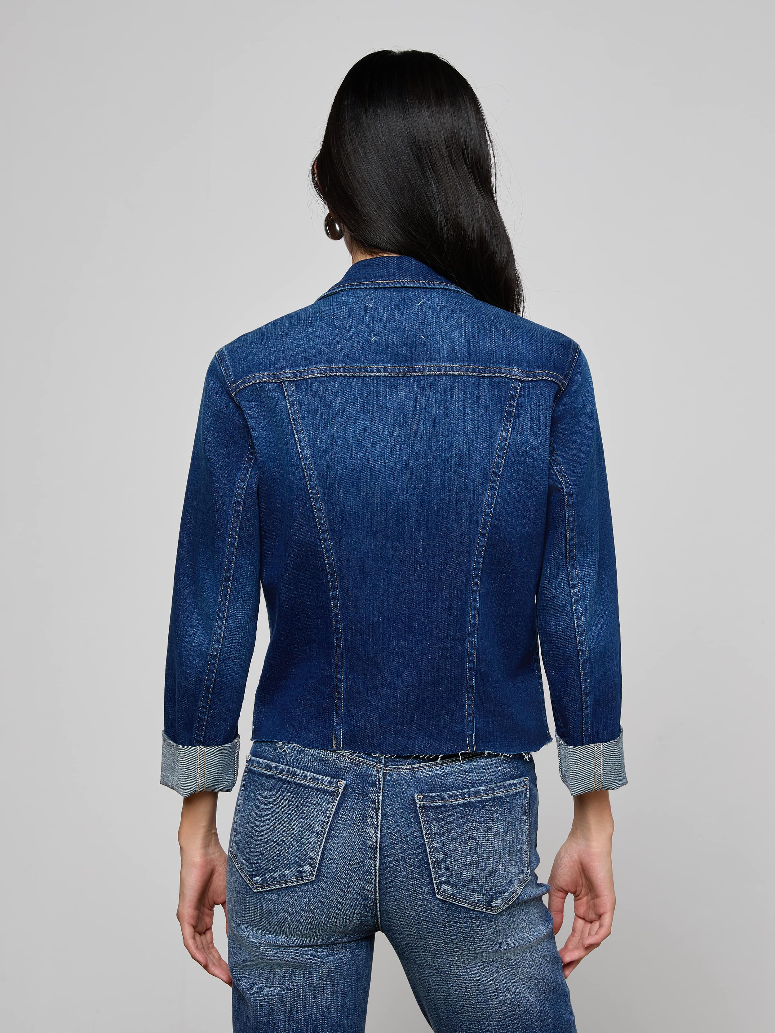 L'AGENCE - Janelle Jean Jacket - Image 4