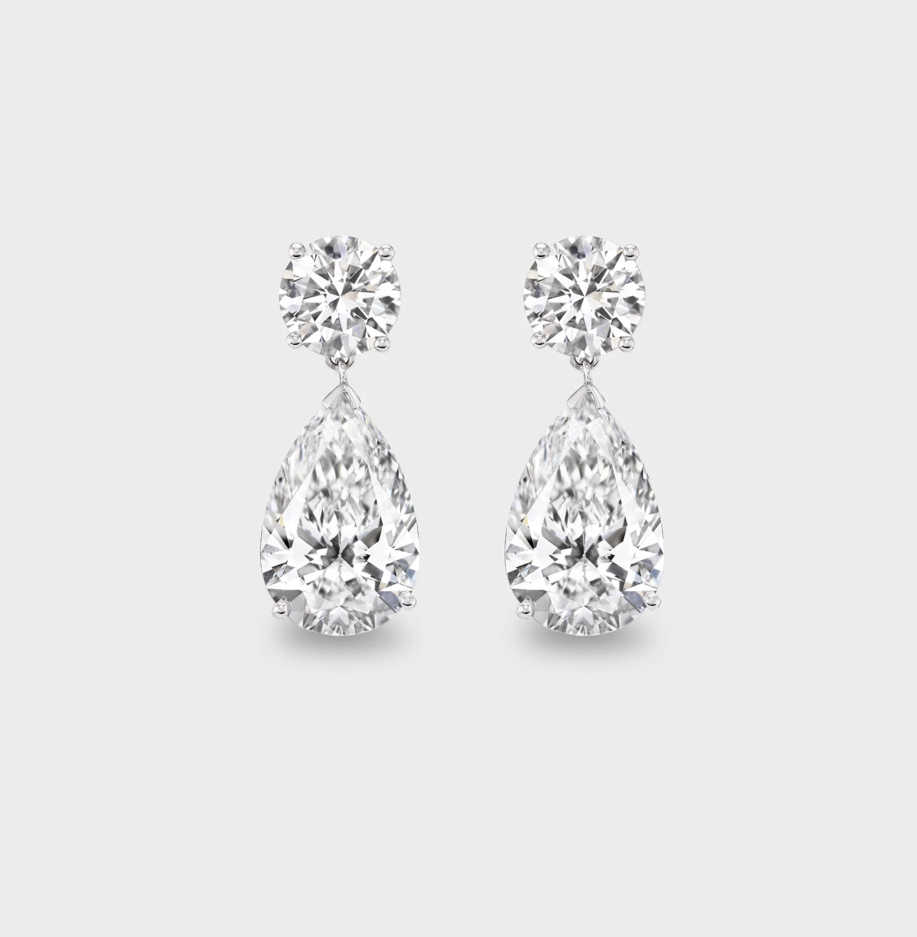 Aflalo - Janes Tears Earrings in White Gold - Image 4
