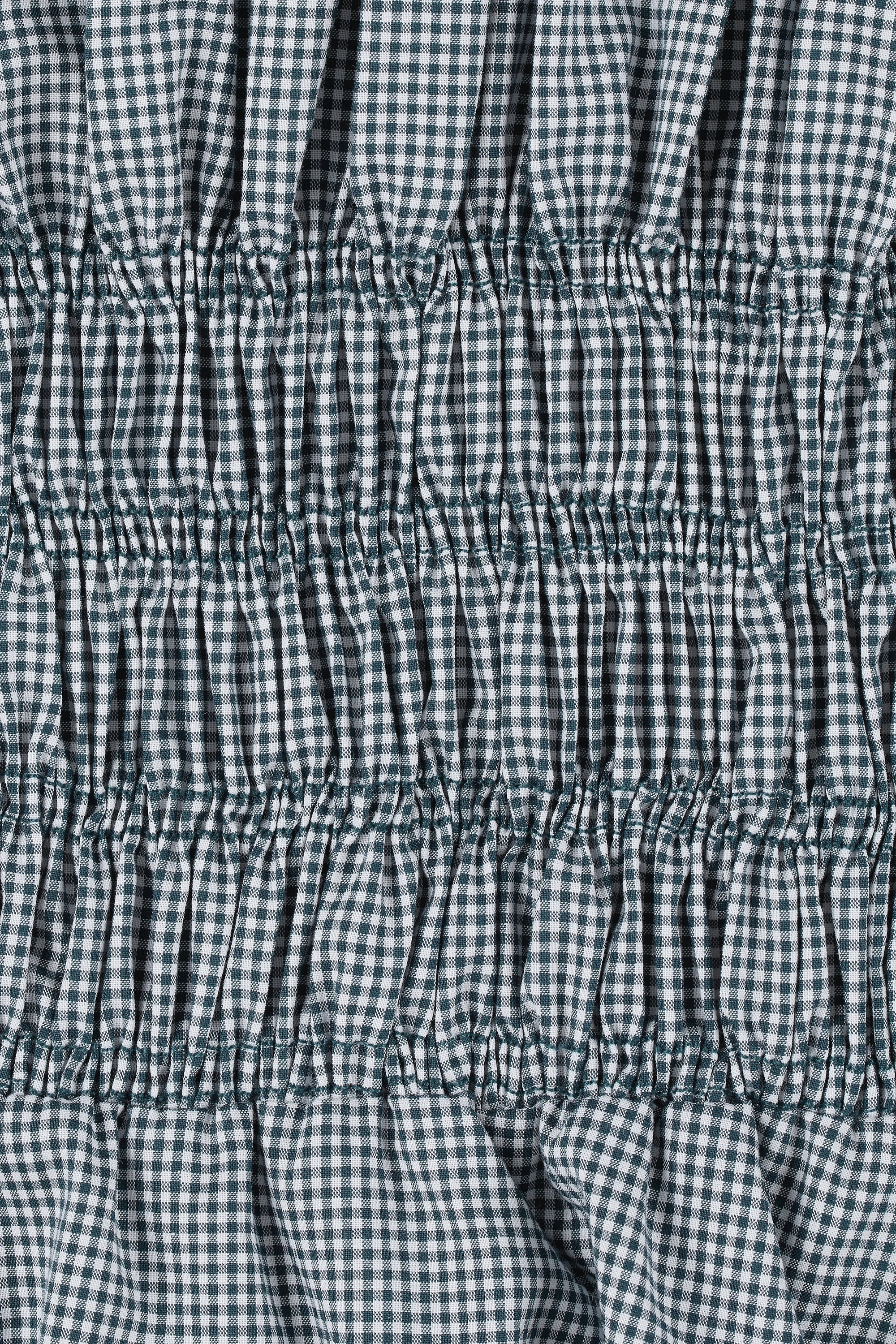 Faithfull - Janne Midi Dress Hanne Gingham Vintage Navy - Final Sale - Image 5