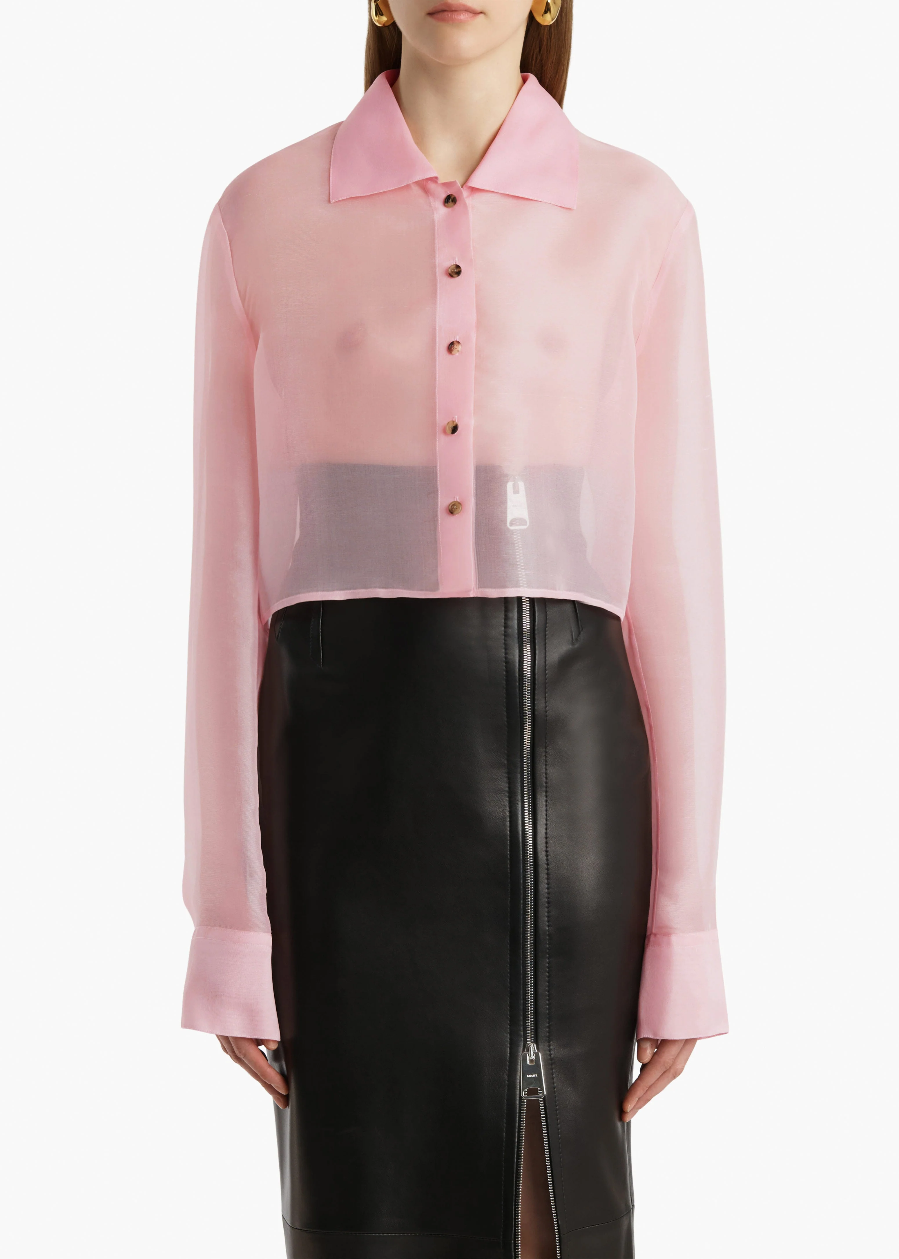 Khaite - Jasen Top in Petal Organza - Image 13