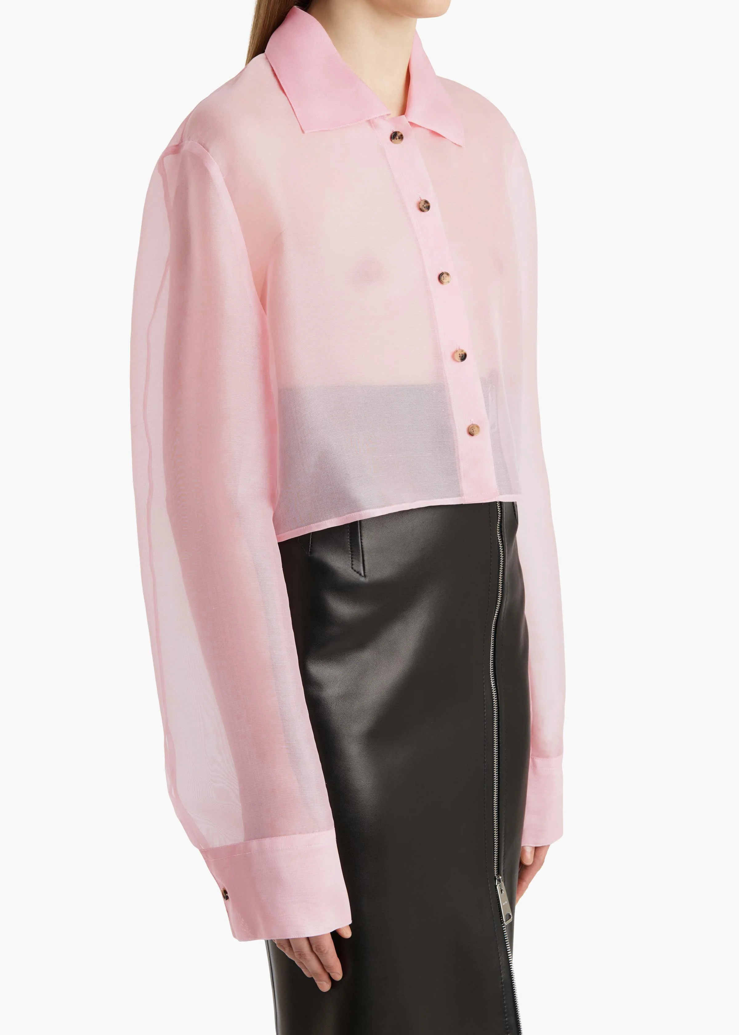 Khaite - Jasen Top in Petal Organza - Image 15