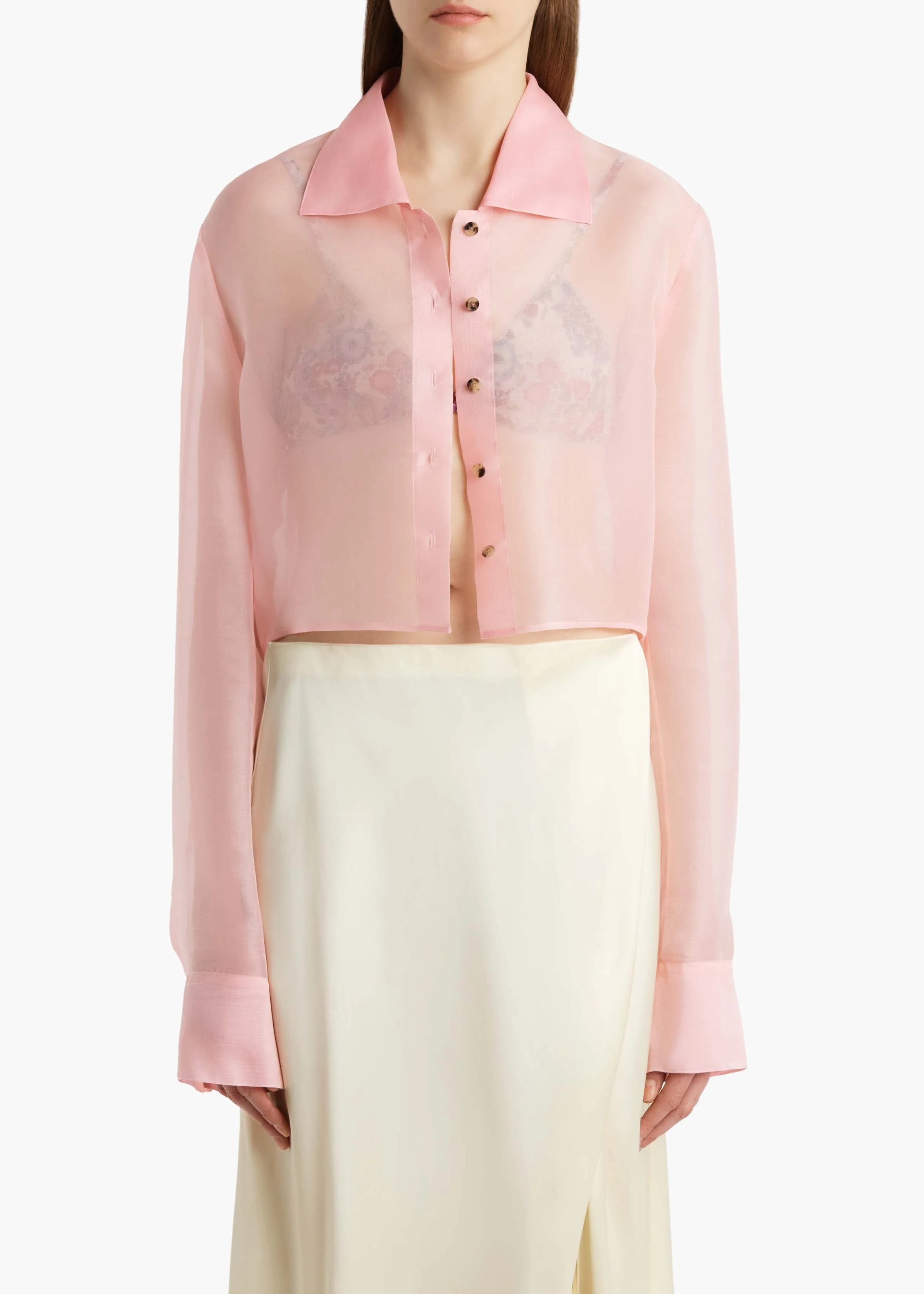 Khaite - Jasen Top in Petal Organza - Image 19