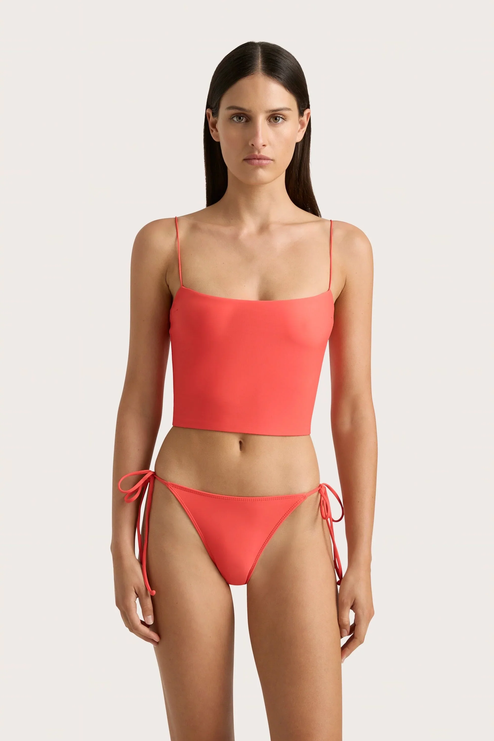 Faithfull - Jean Swim Top Vermillion - Final Sale - Image 3