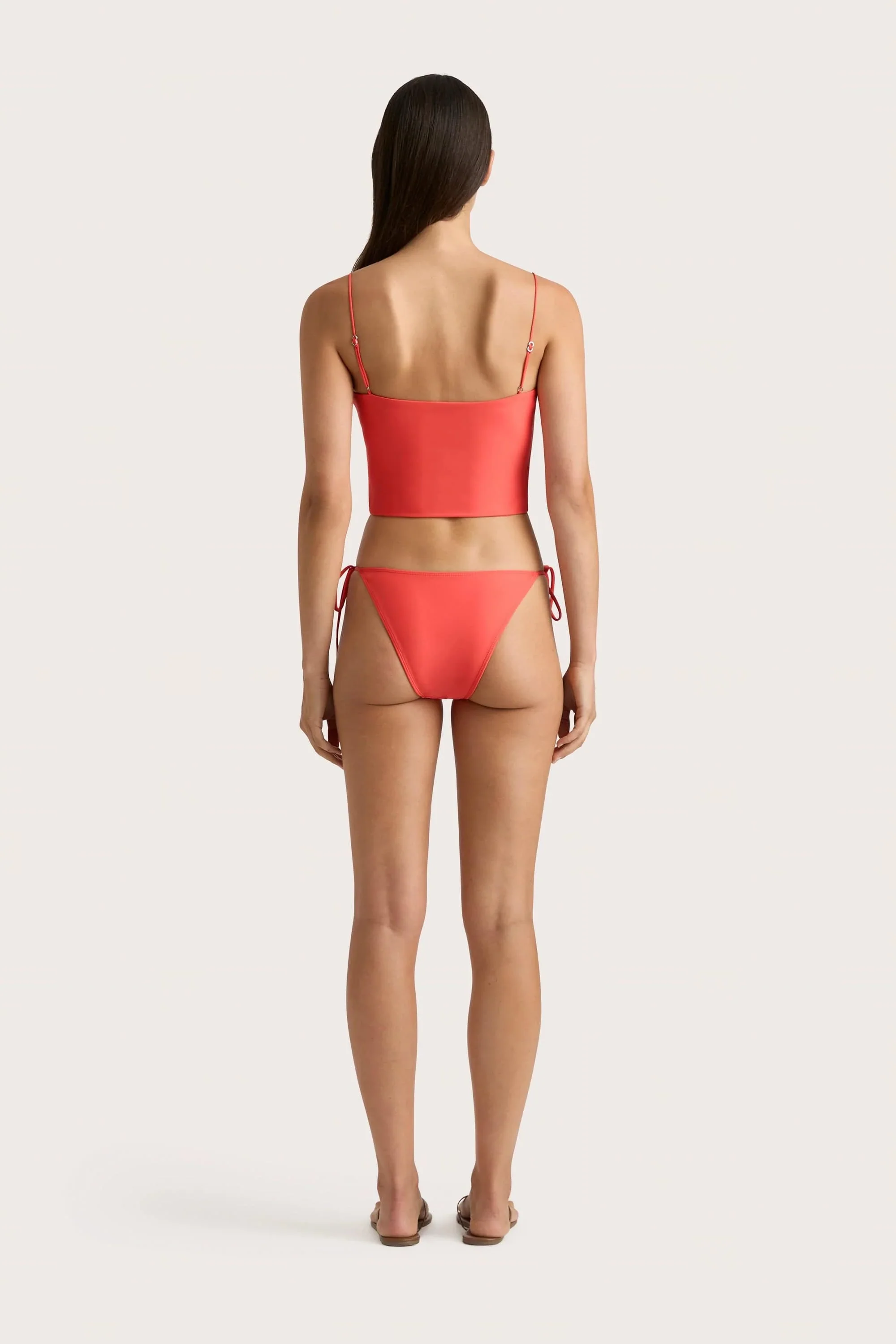 Faithfull - Jean Swim Top Vermillion - Final Sale - Image 4