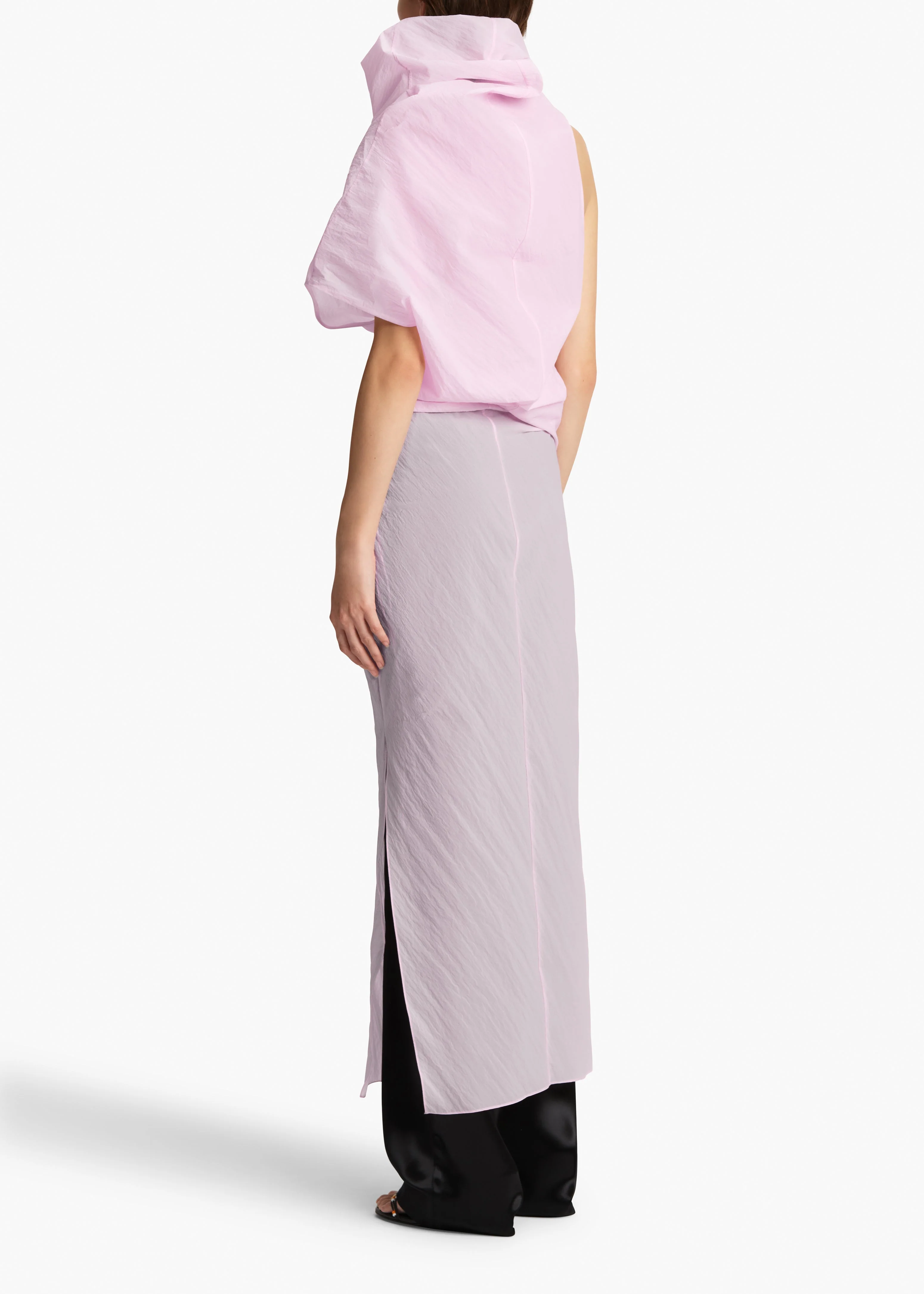 Khaite - Jeanty Dress in Peony - Image 4