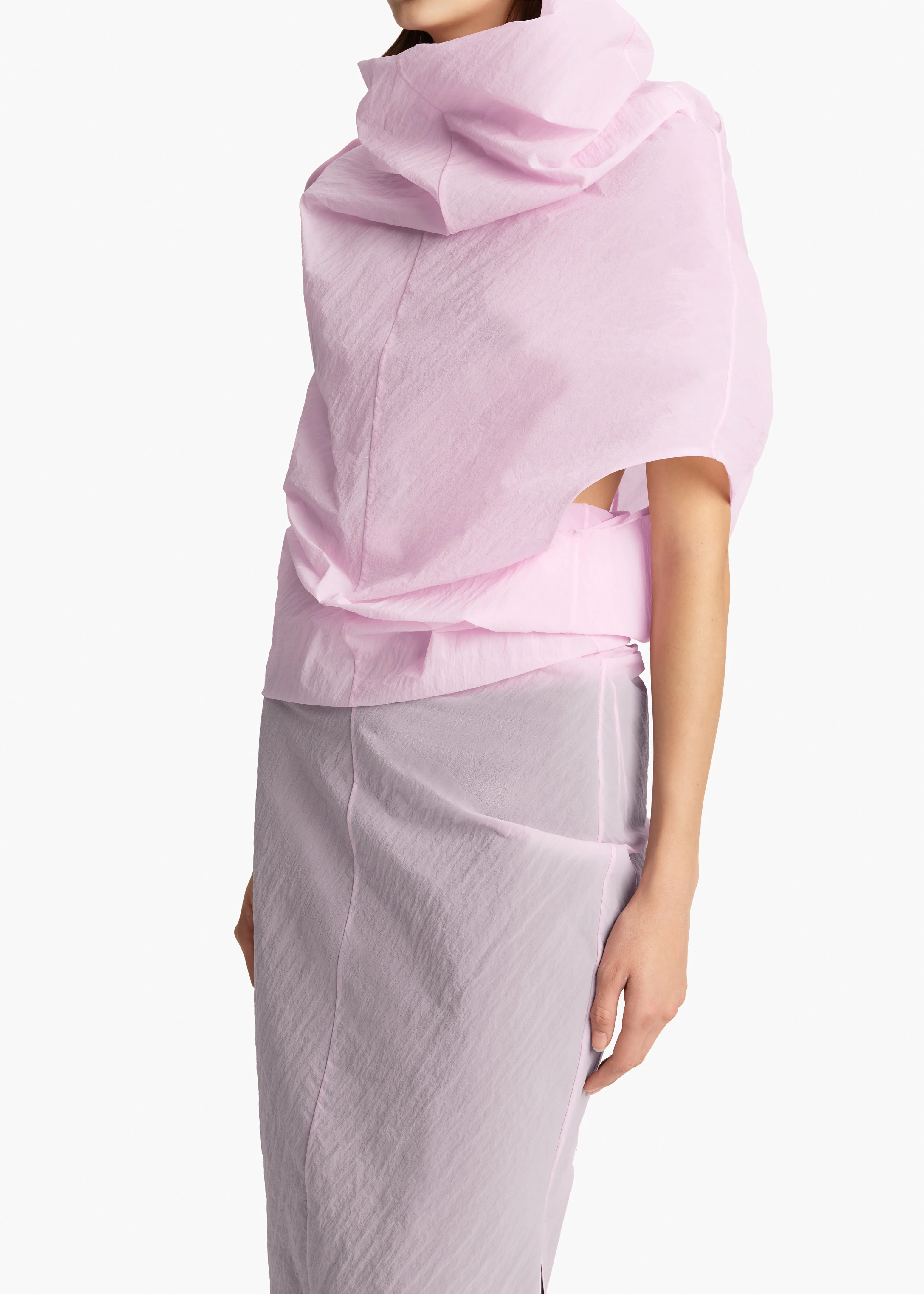 Khaite - Jeanty Dress in Peony - Image 5