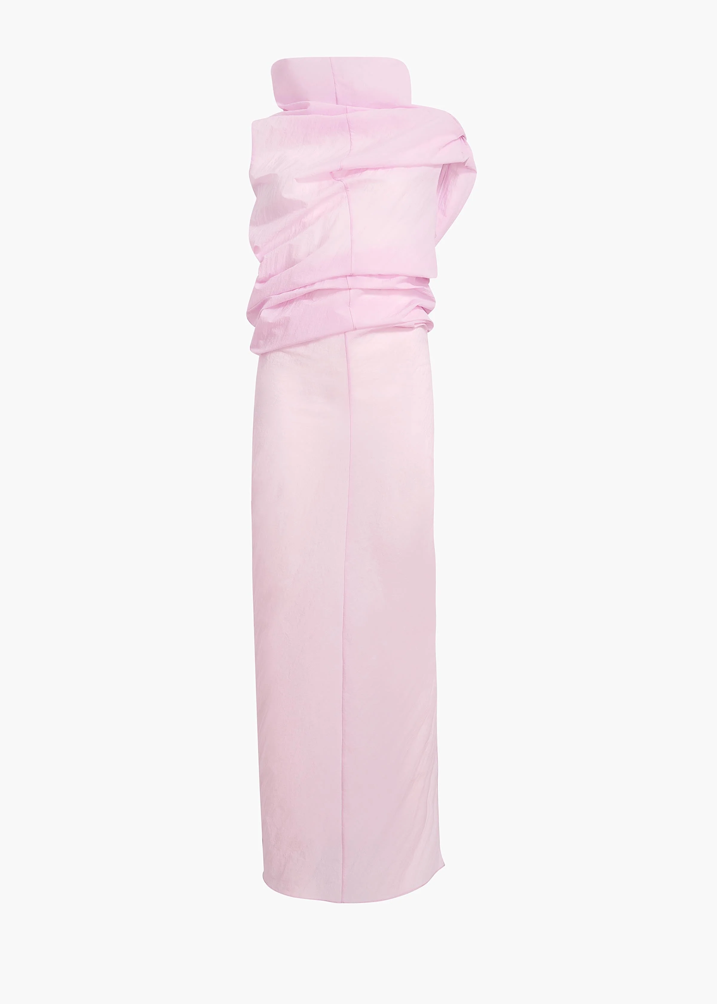 Khaite - Jeanty Dress in Peony - Image 8