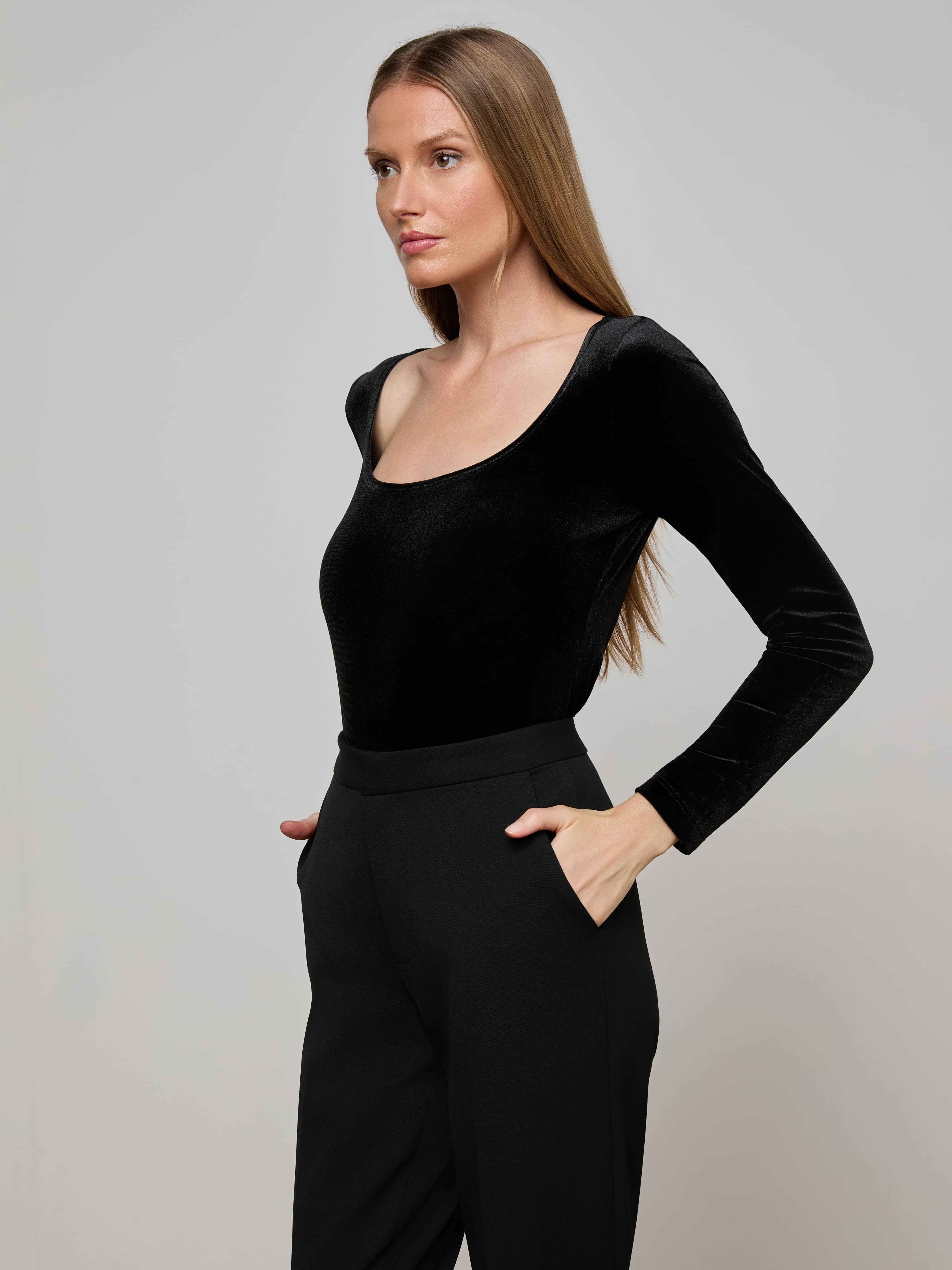L'AGENCE - Jelena Velvet Top - Image 8