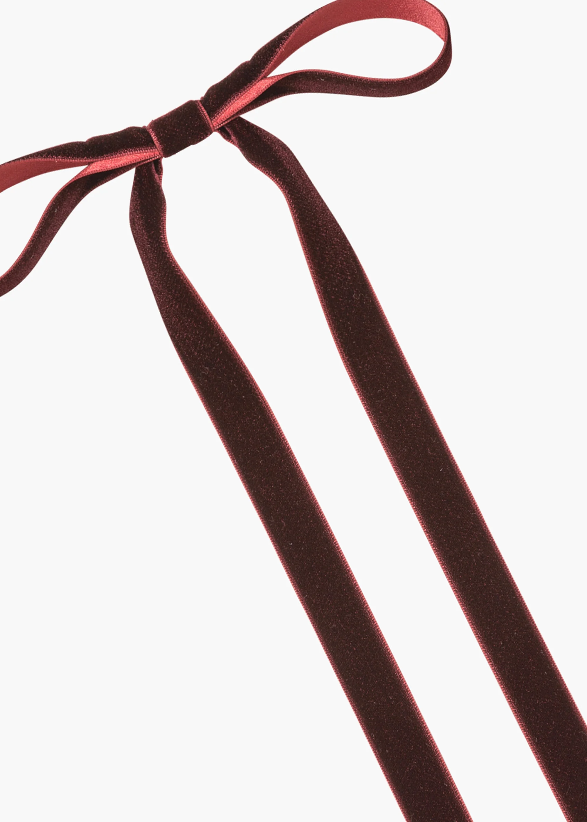 Jennifer Behr - Aida Velvet Bow Barrette - Image 4