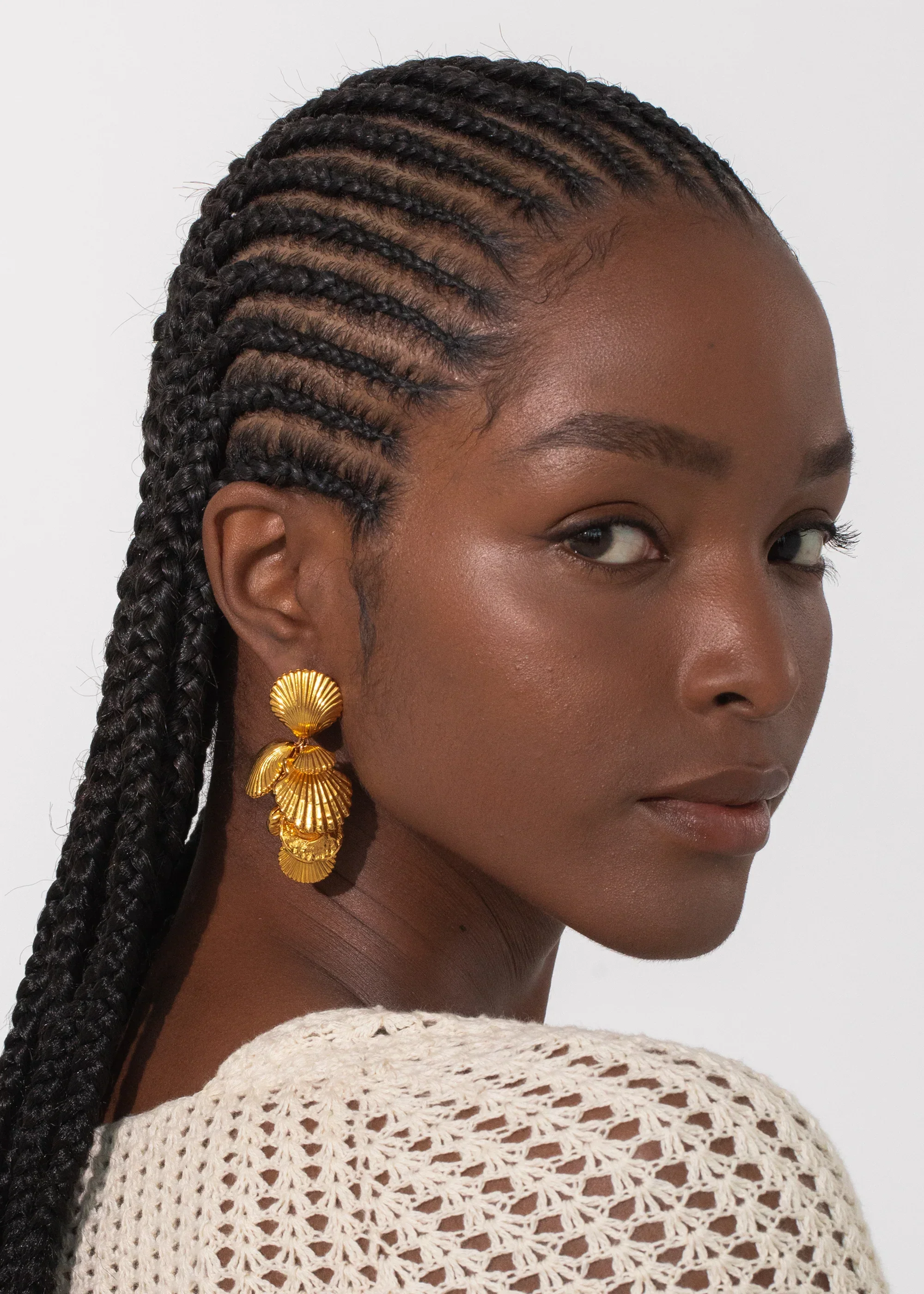Jennifer Behr - Aphrodite Earrings - Image 3