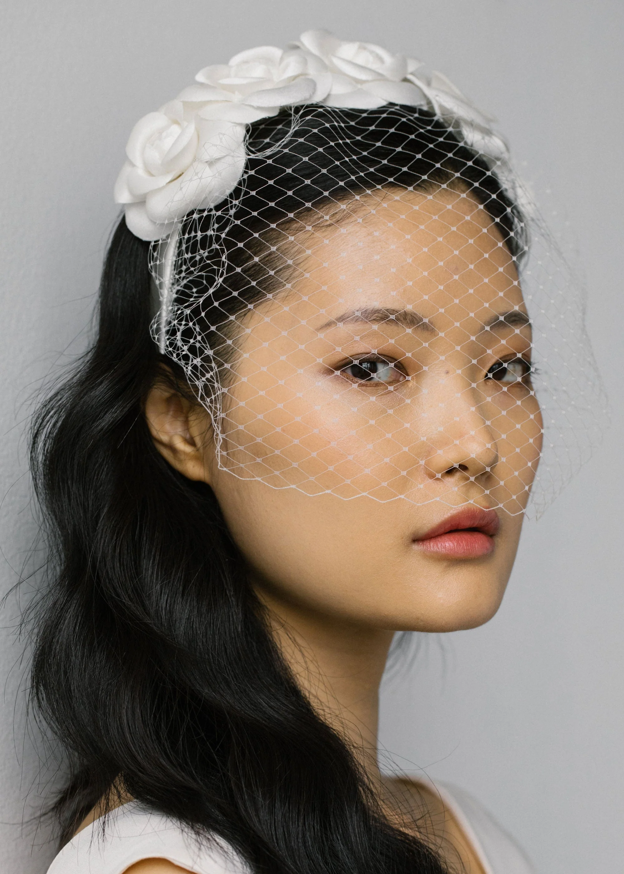 Jennifer Behr - Eden Voilette Headband - Image 2