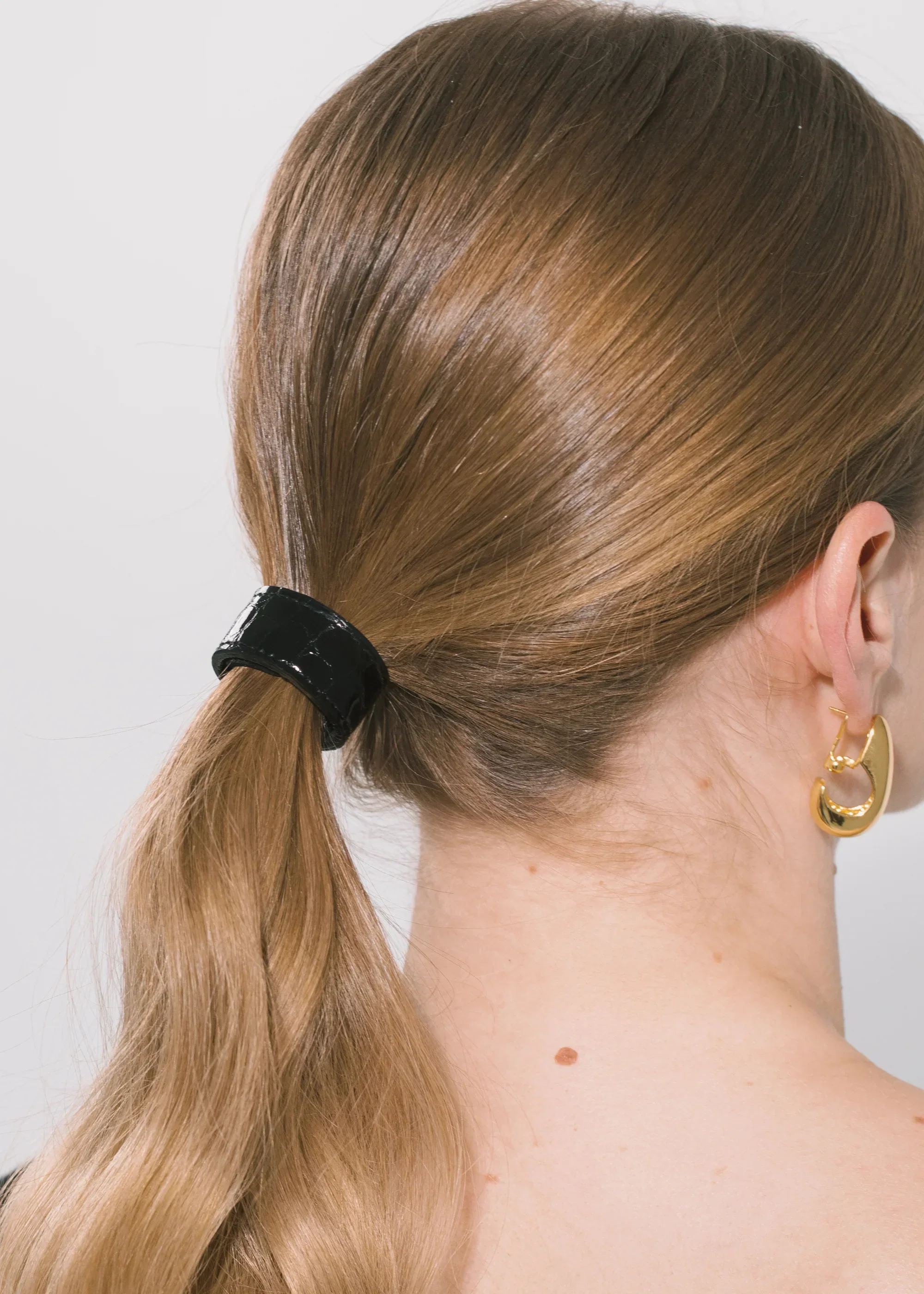 Jennifer Behr - Embossed Mini Leather Ponywrap - Image 3