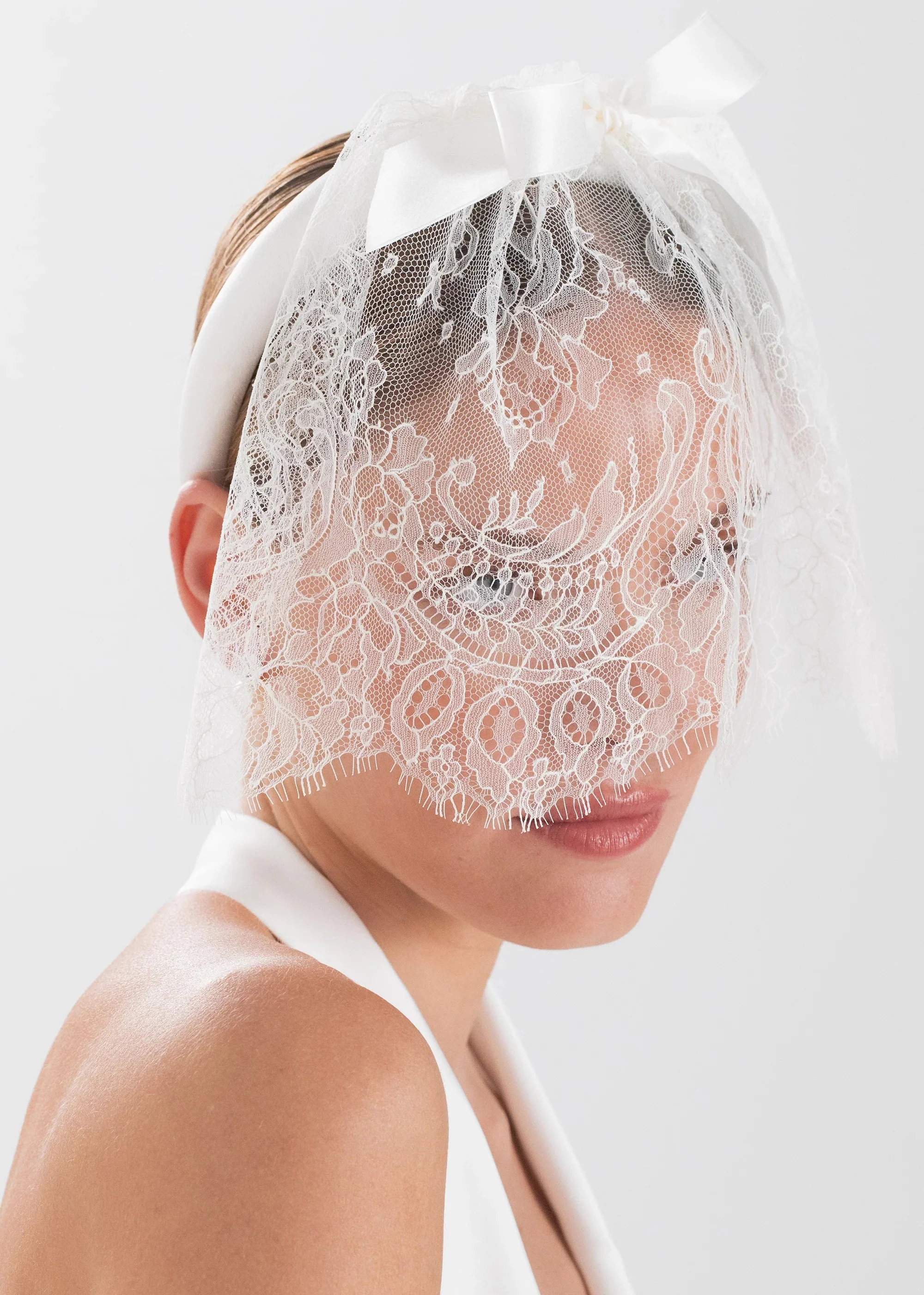 Jennifer Behr - Gladys Voilette Headband - Image 2