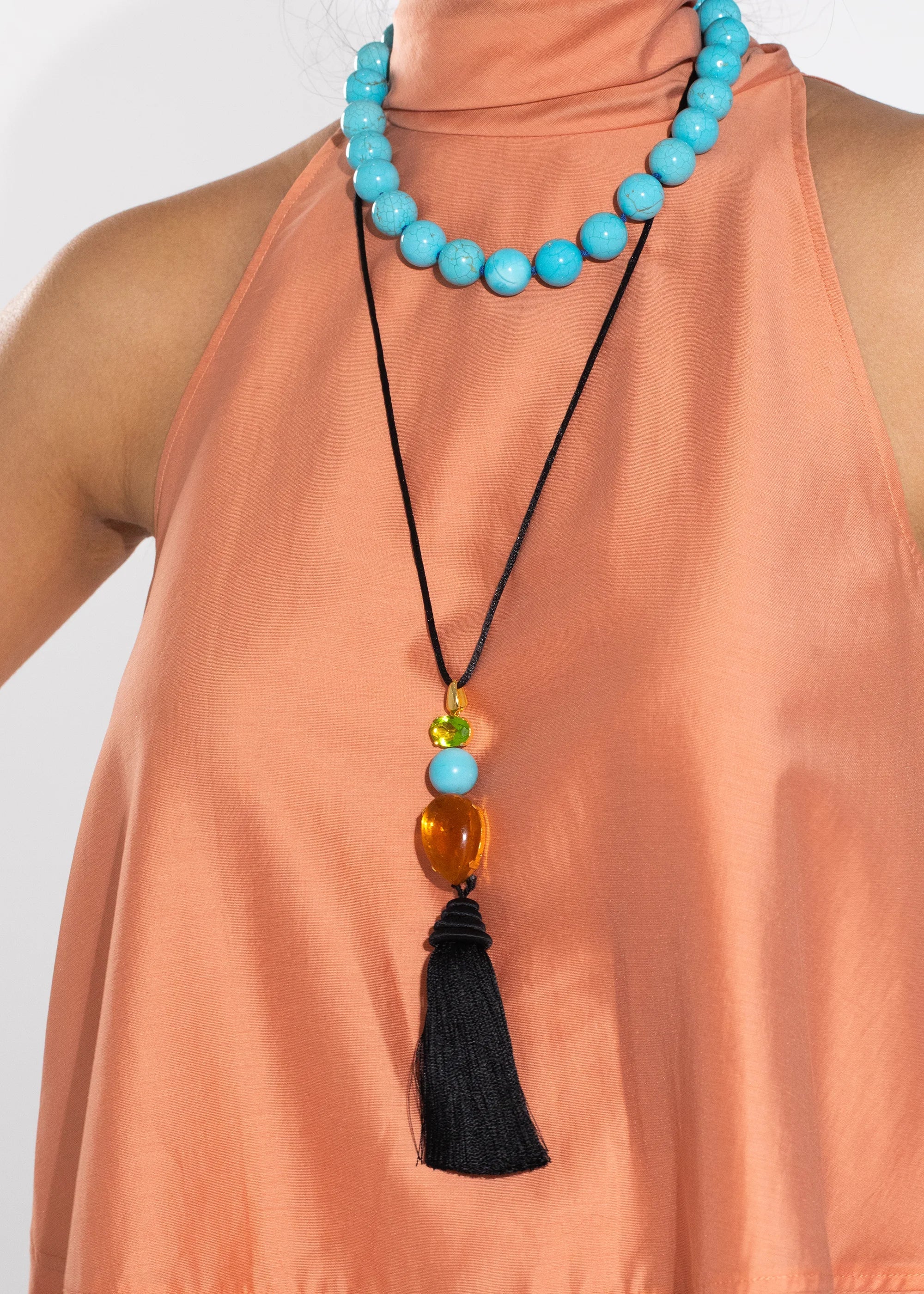 Jennifer Behr - Izzie Tassel Necklace - Image 3
