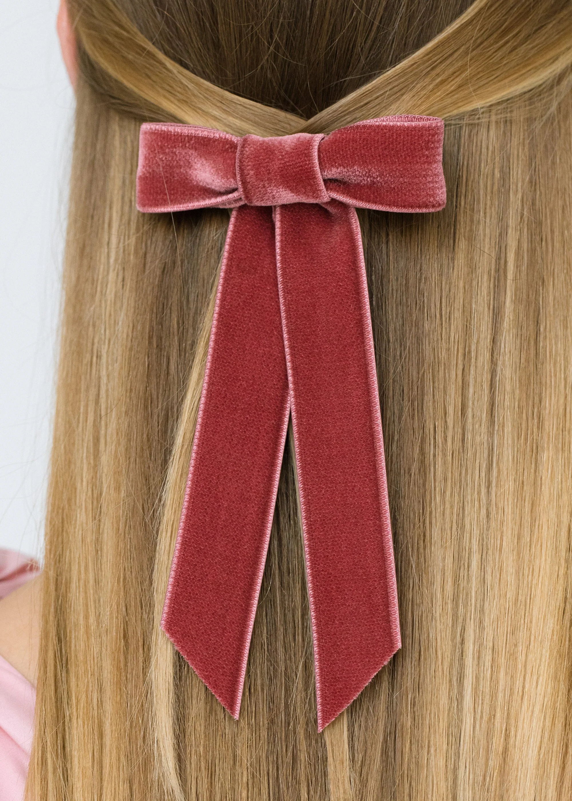 Jennifer Behr - Velvet Bow Barrette - Image 3