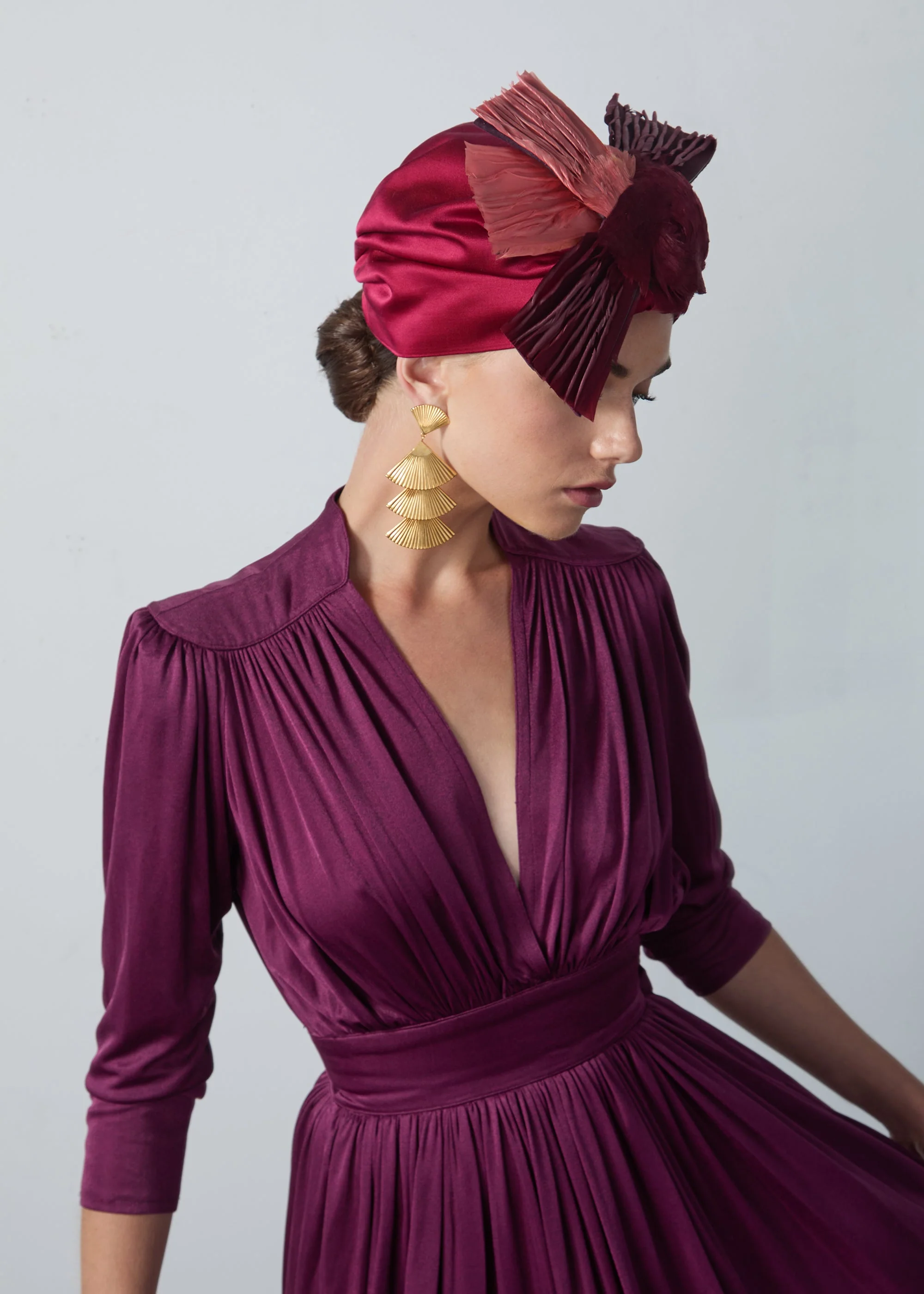 Jennifer Behr - Jennifer Behr x New York Vintage Edie Turban - Image 3