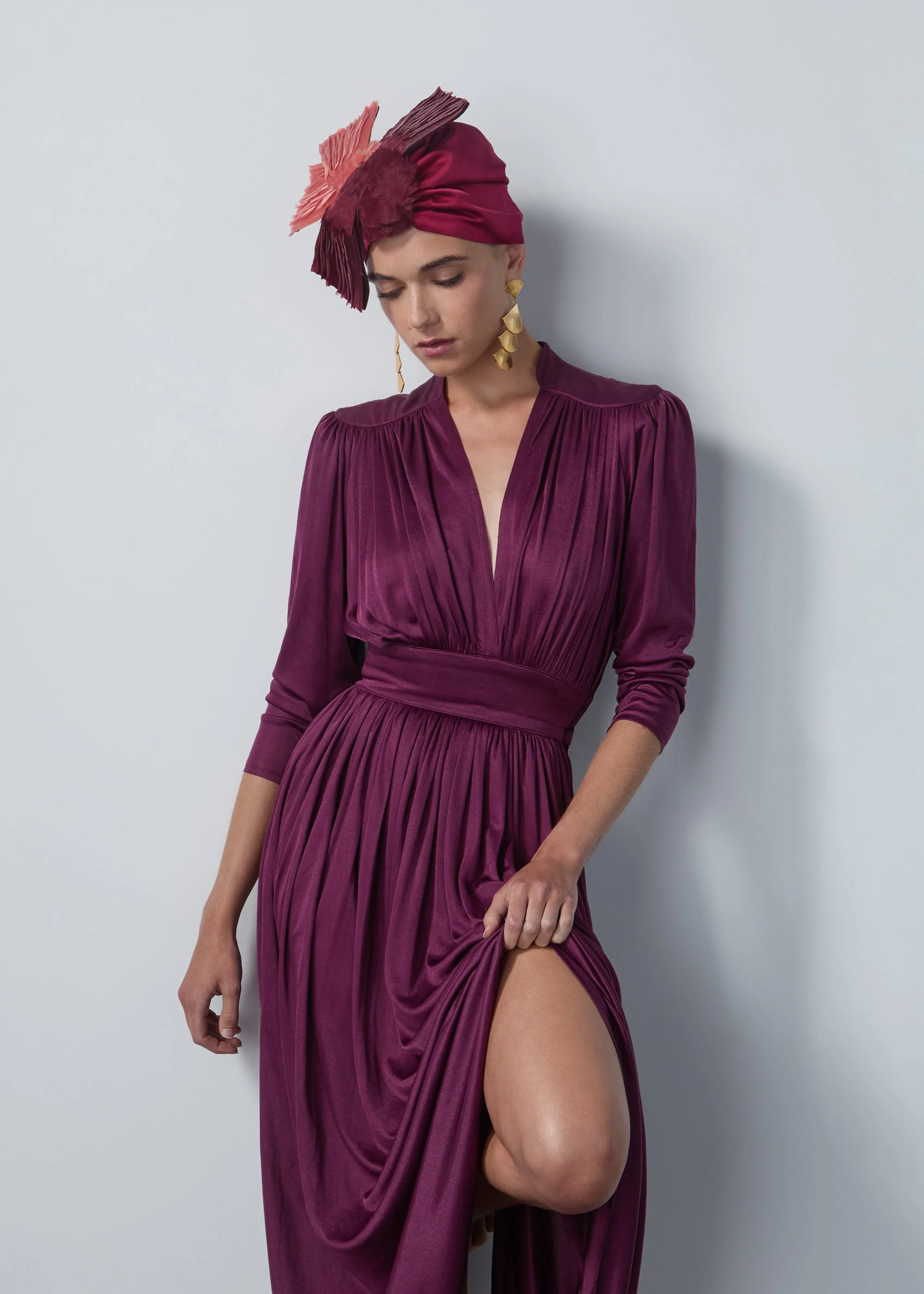 Jennifer Behr - Jennifer Behr x New York Vintage Edie Turban - Image 4