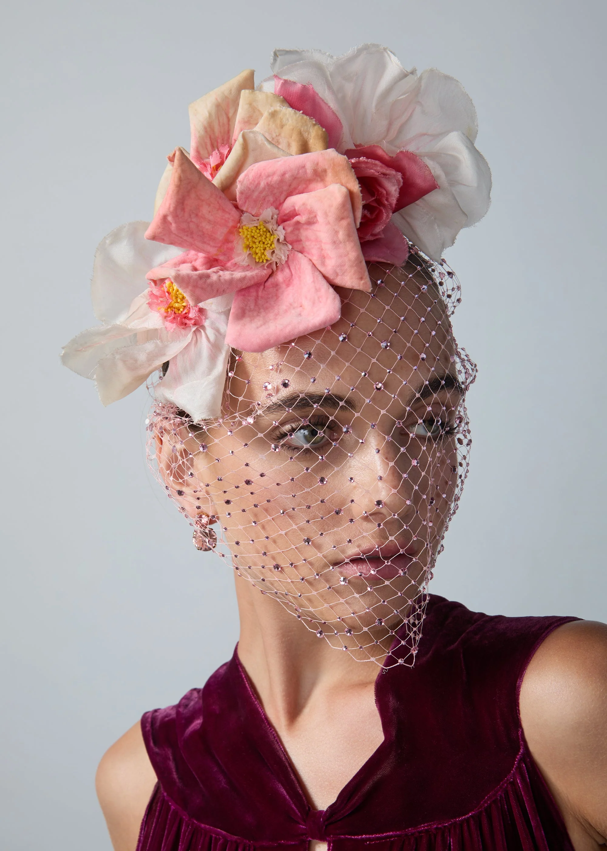 Jennifer Behr - Jennifer Behr x New York Vintage Effie Voilette - Image 2