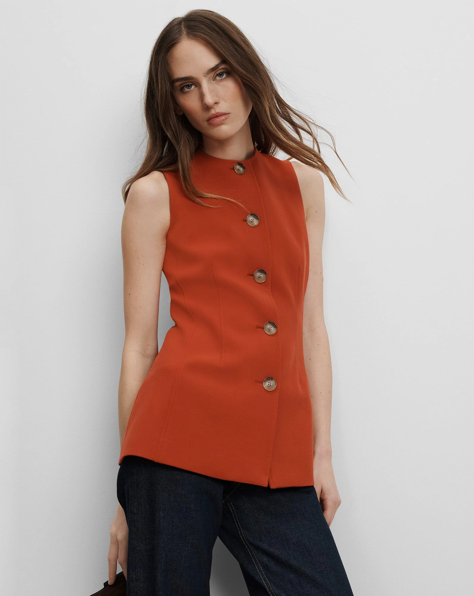 Veronica Beard - Jessup Tailored Vest - Image 6