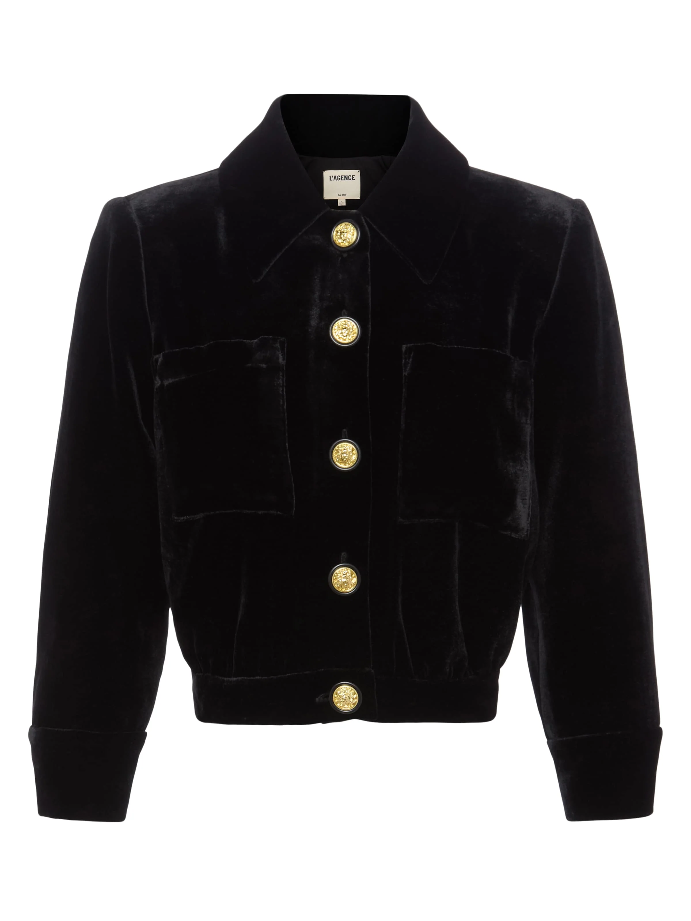 L'AGENCE - Jia Velvet Jacket - Image 8