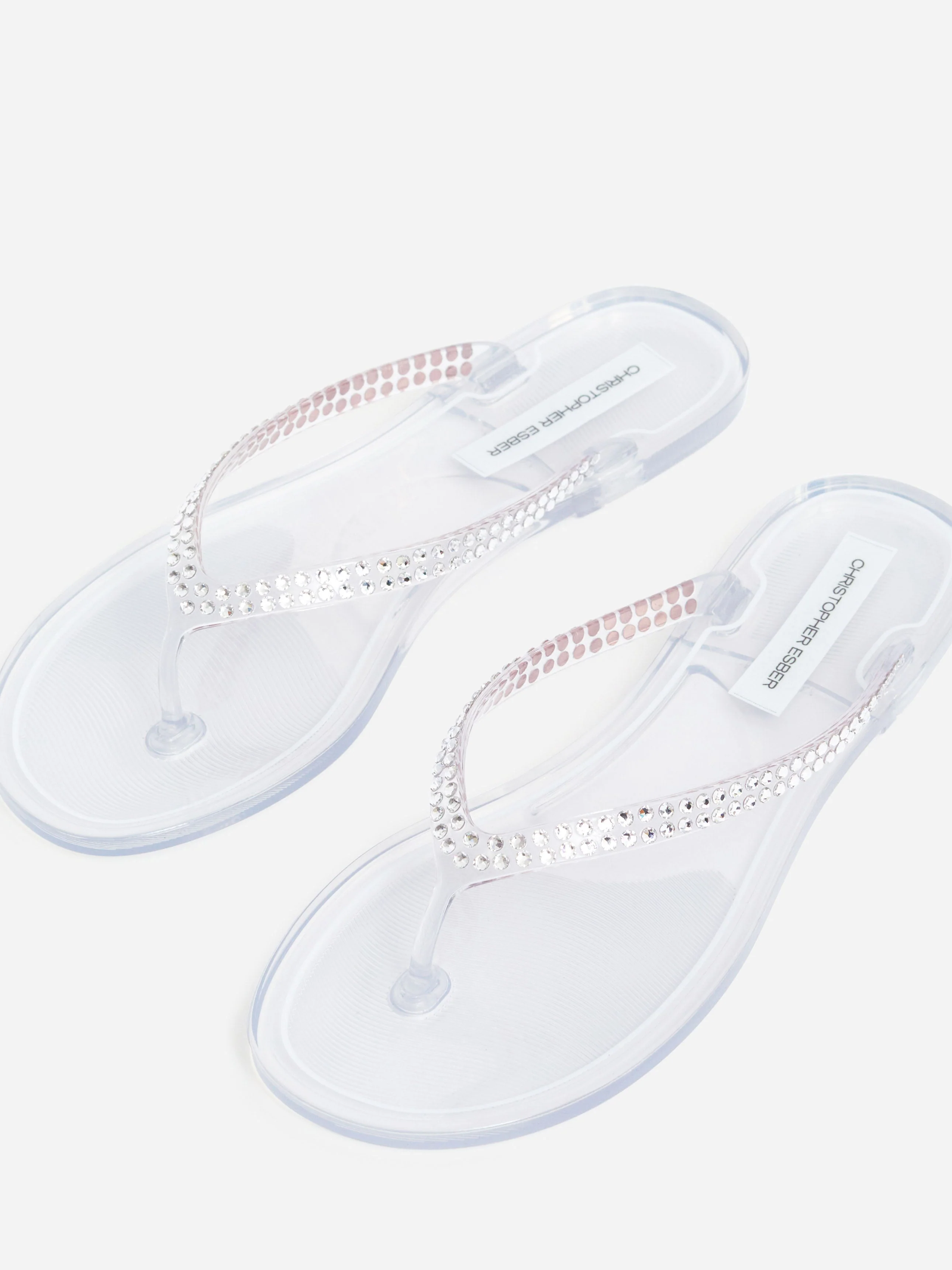 Christopher Esber - Jo Crystal Flip Flop - Image 2