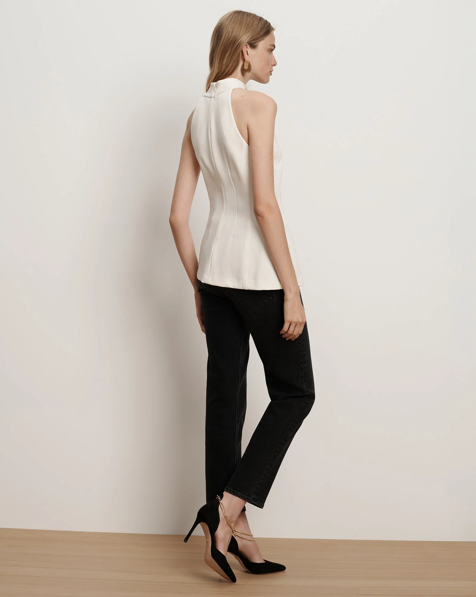 Veronica Beard - Johanne Halter Top - Image 4