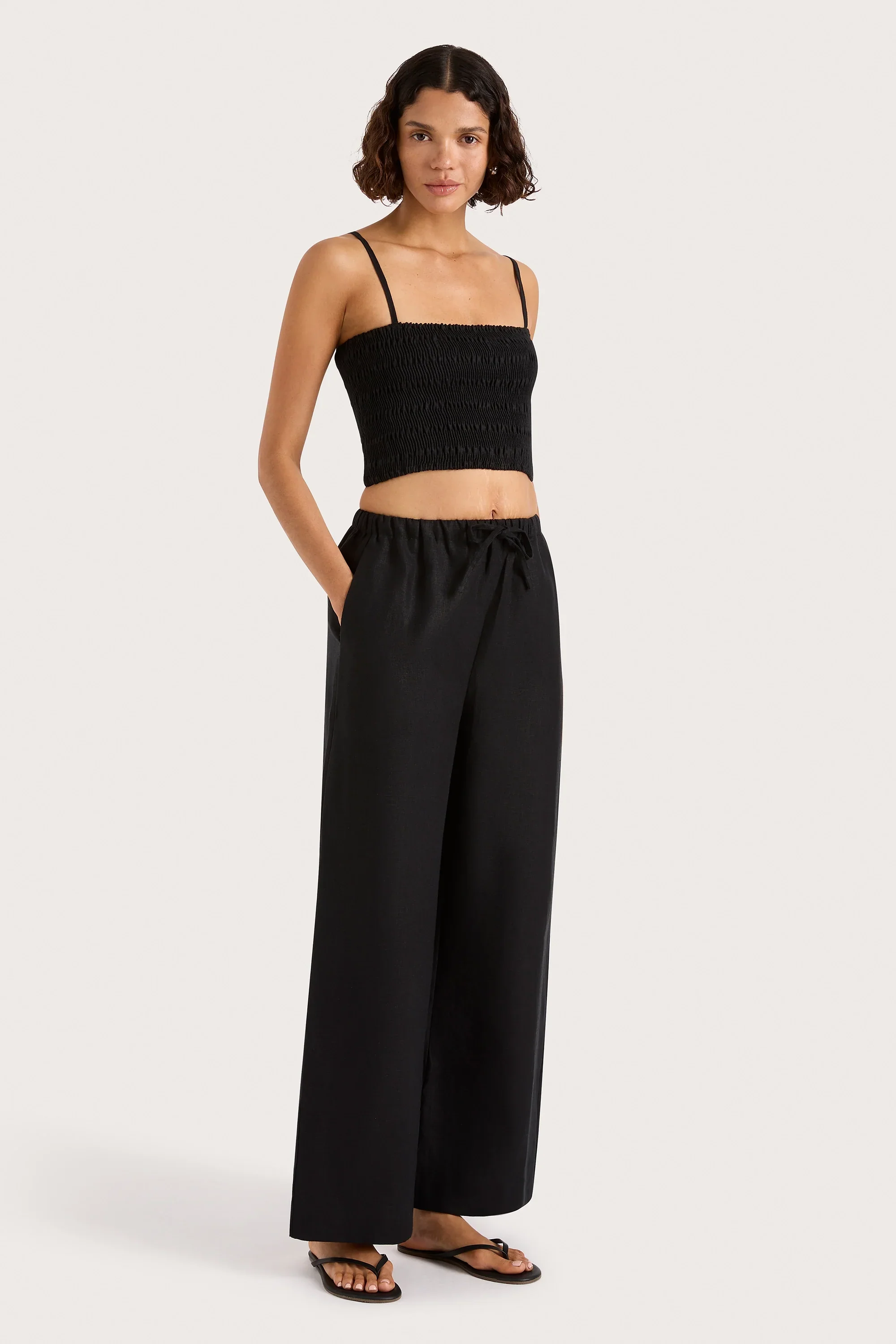 Faithfull - Jones Pant Black - Image 3