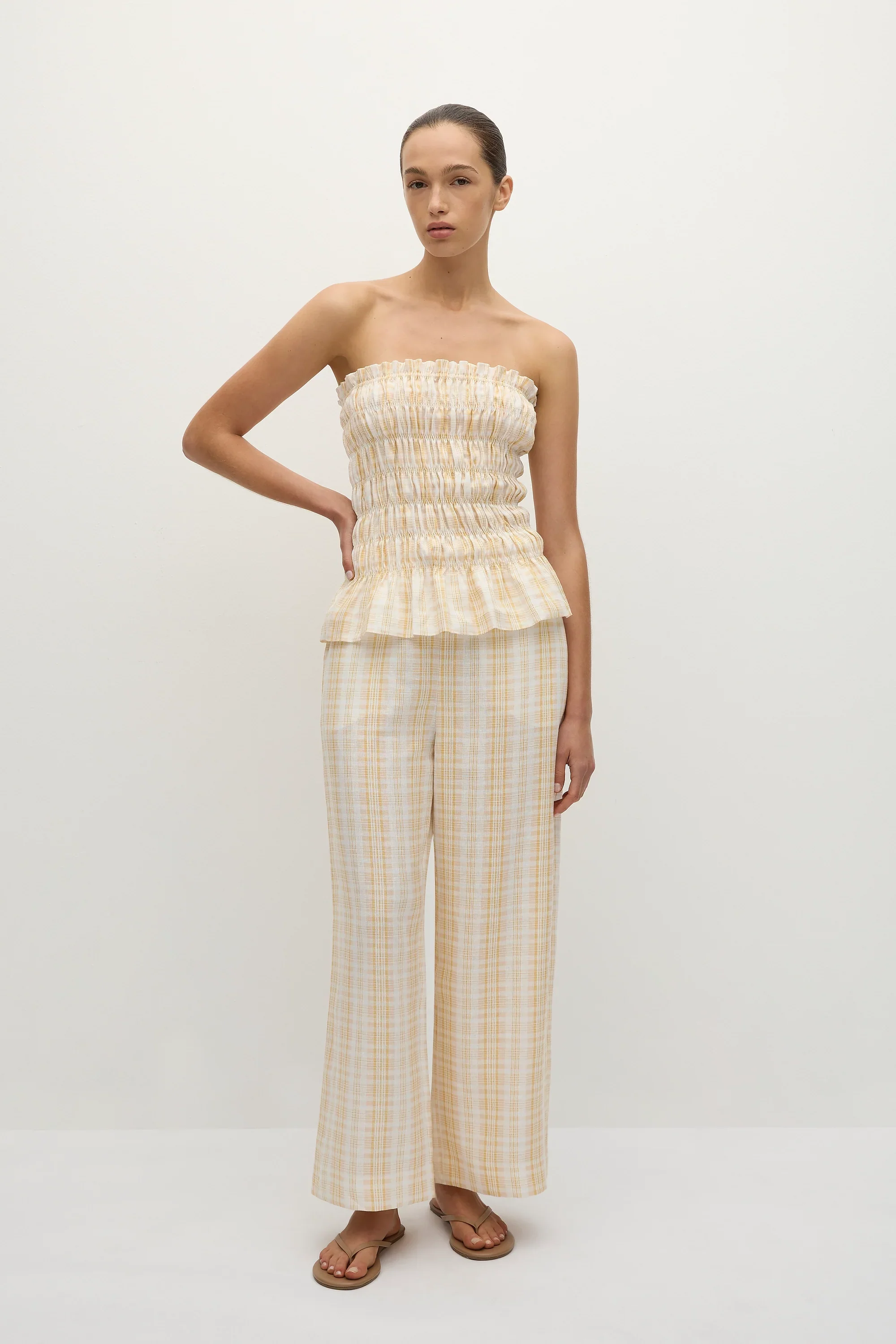 Faithfull - Jones Pant Piato Check - Final Sale