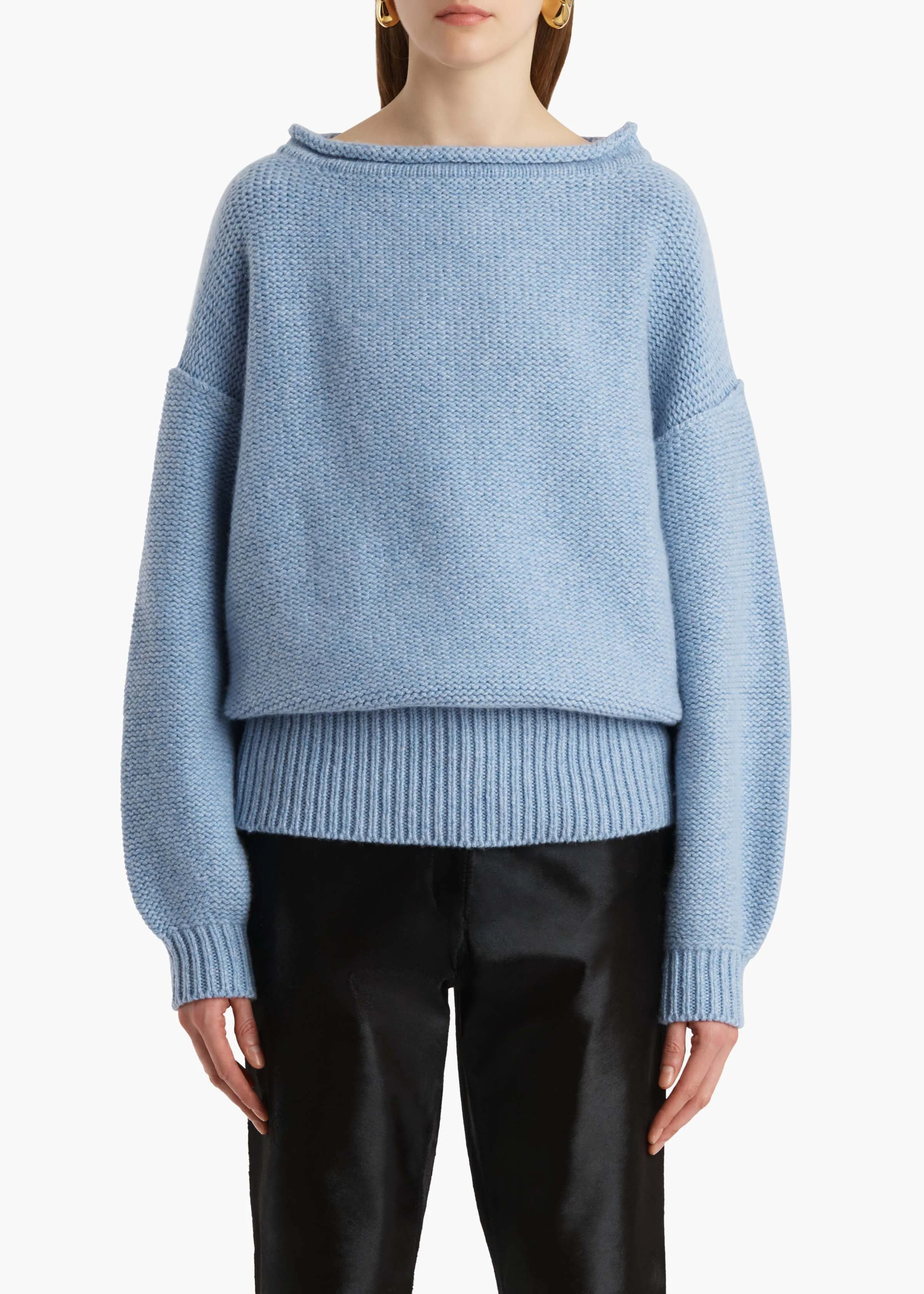 Khaite - Jonte Sweater in Polar - Image 10