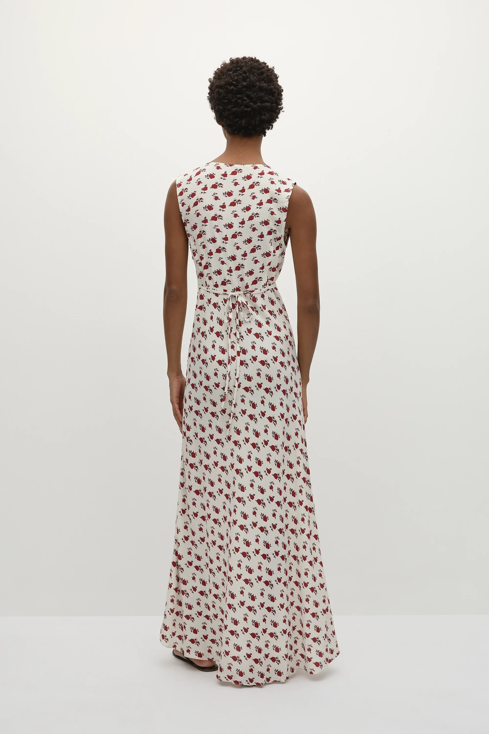 Faithfull - Josephine Maxi Dress Hazy Rose Deep Red - Final Sale - Image 4