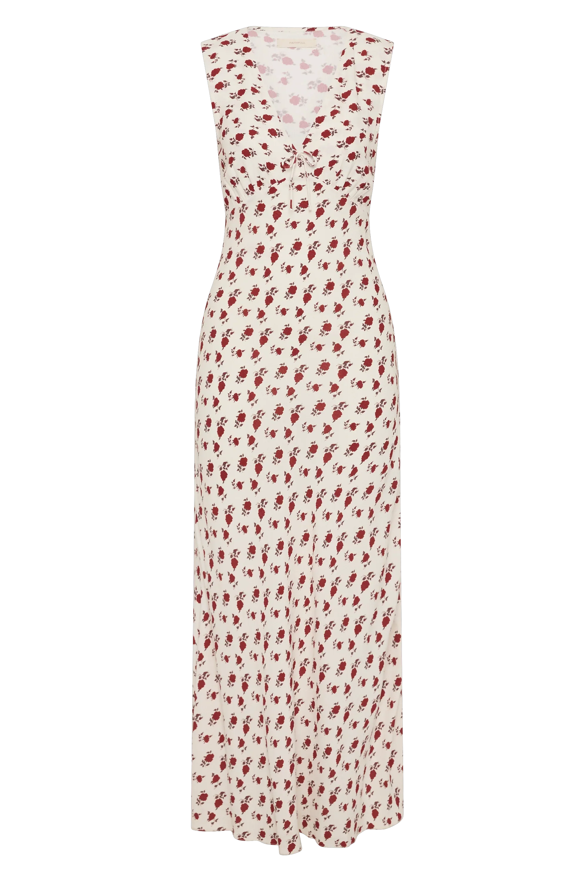 Faithfull - Josephine Maxi Dress Hazy Rose Deep Red - Final Sale - Image 6