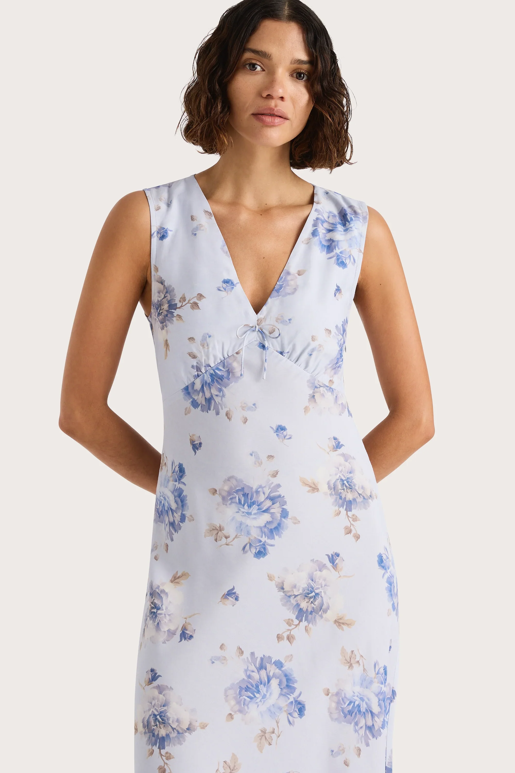 Faithfull - Josephine Maxi Dress Leona Floral Lilac - Final Sale - Image 3